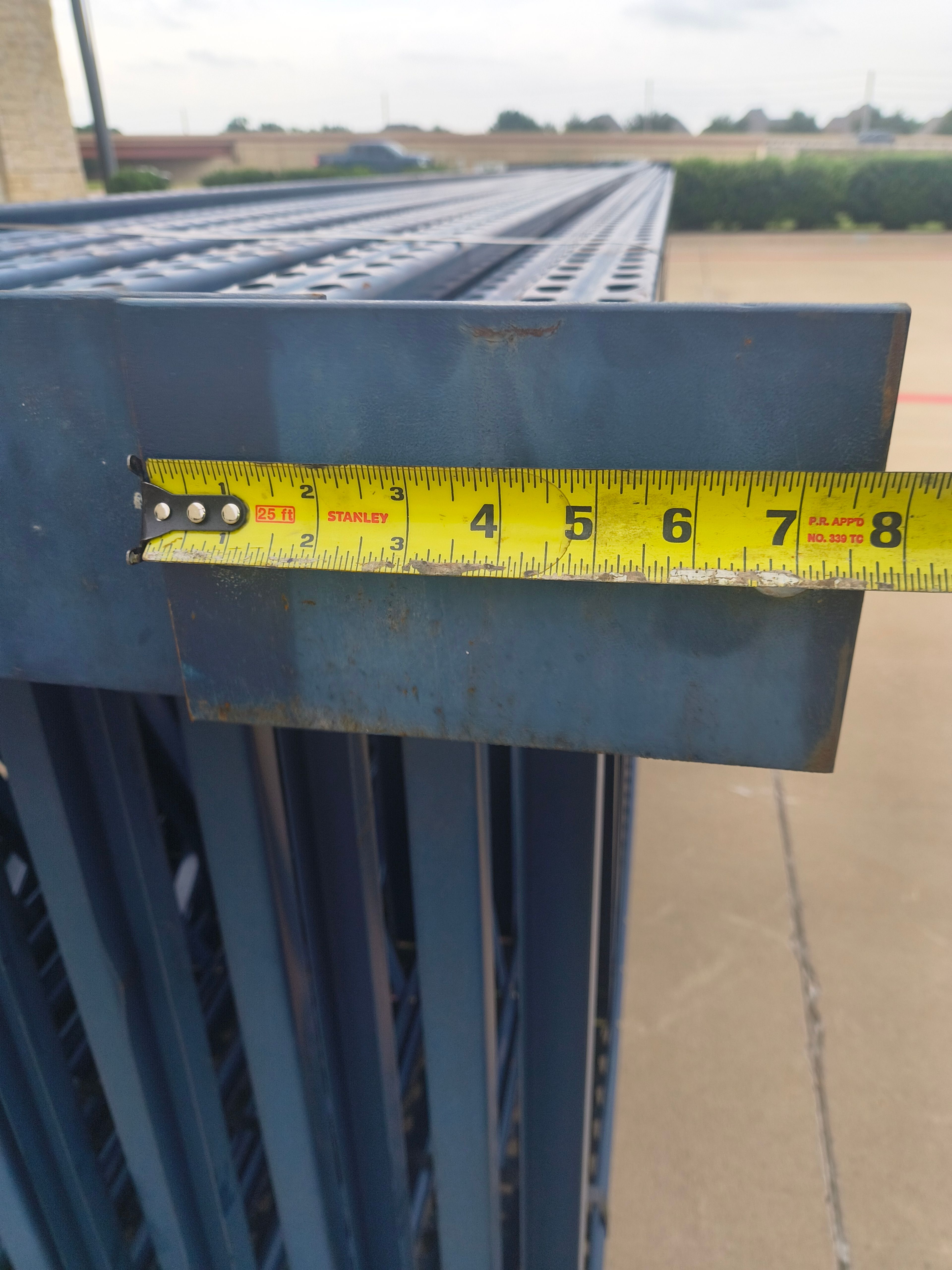 Upright Frame - 42" x 22' - Teardrop - Document 7