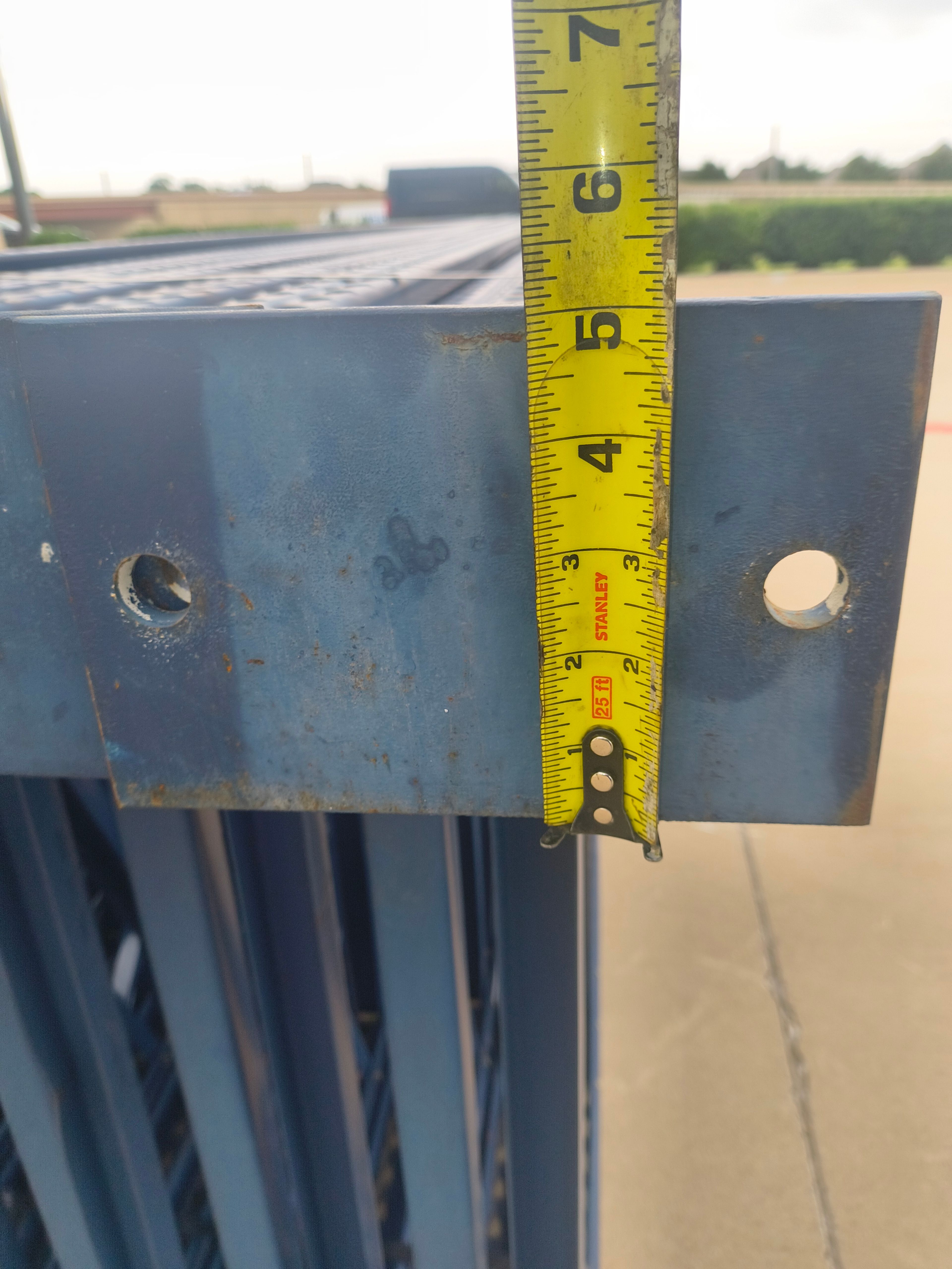 Upright Frame - 42" x 22' - Teardrop - Document 6