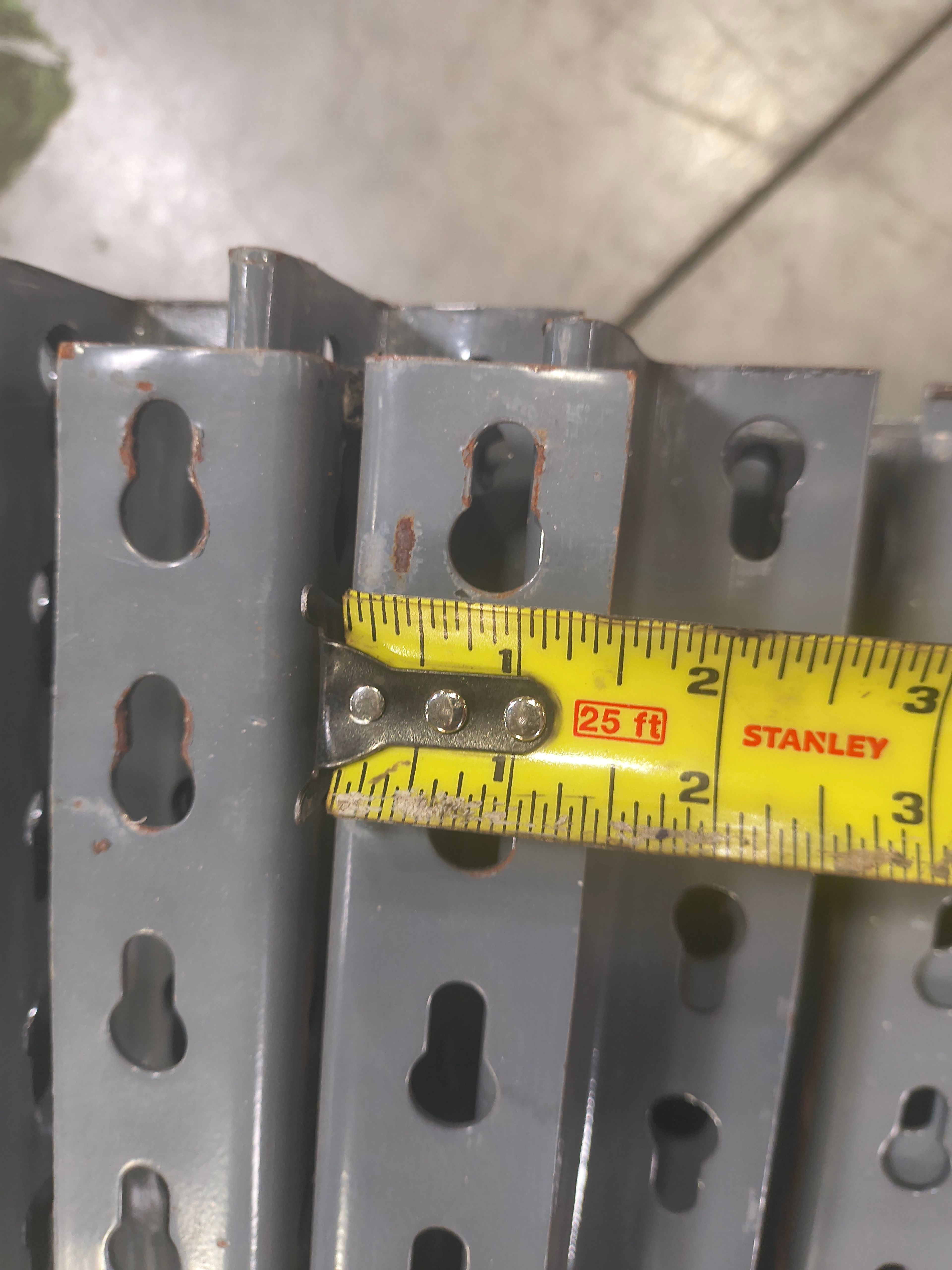 Riveted Shelving - T-Post 3" x 74" - Document 7