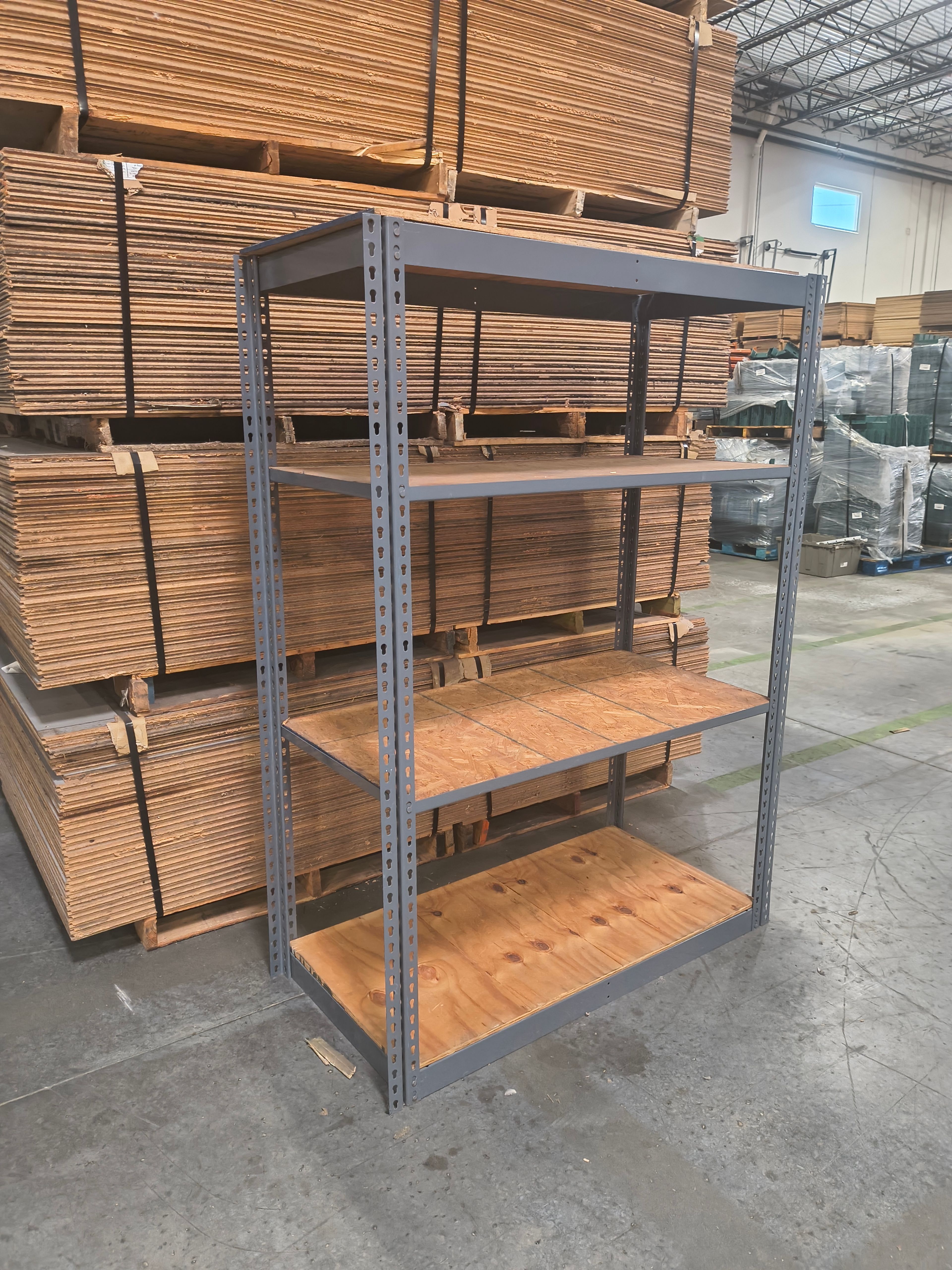Riveted Shelving - Angled Post 2" x 72" - Document 1