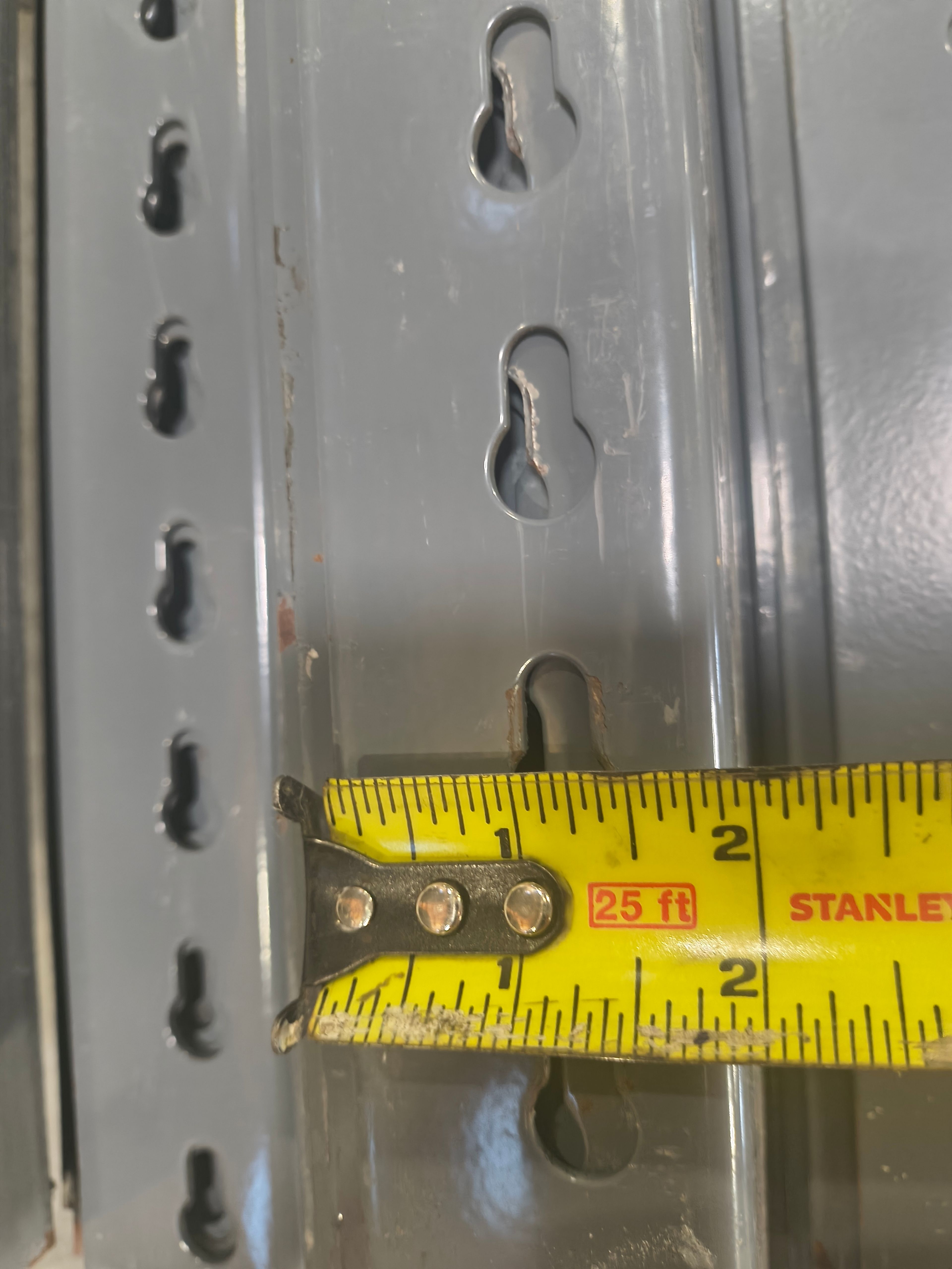 Riveted Shelving - Angled Post 2" x 72" - Document 6