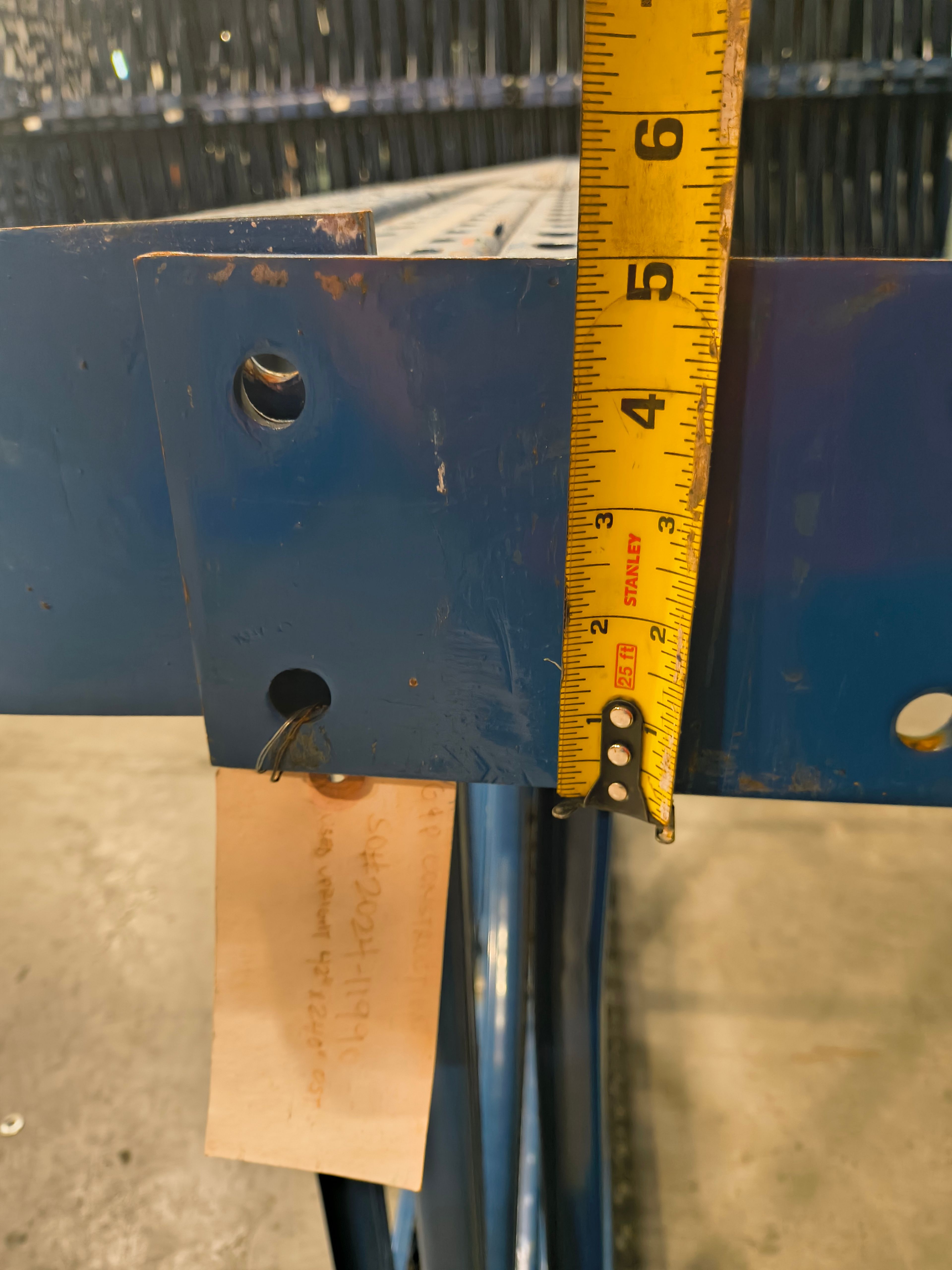 Upright Frame - 42" x 20' - Teardrop - Document 8