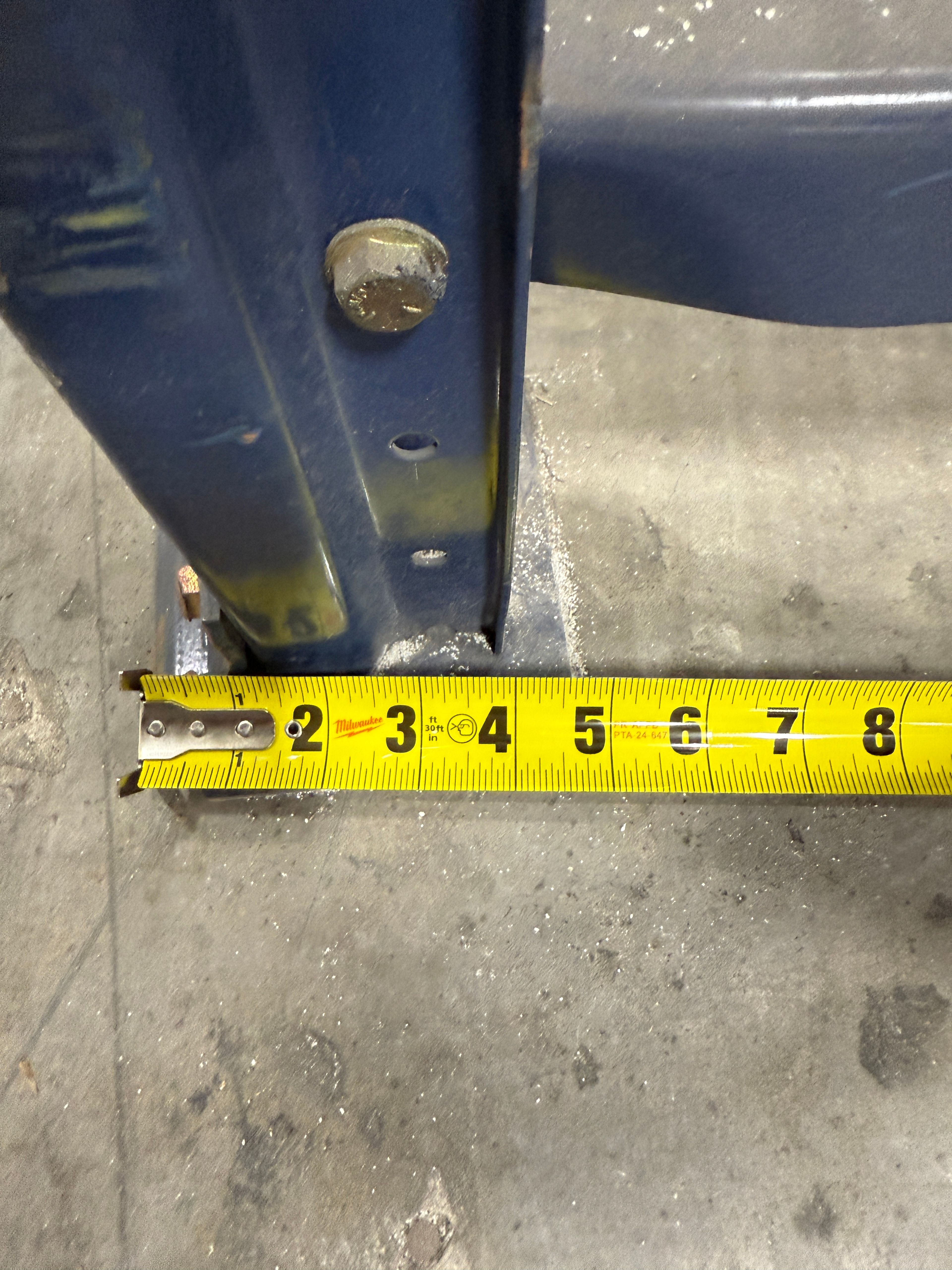 Upright Frame - 60" x 20' - Teardrop - Document 6