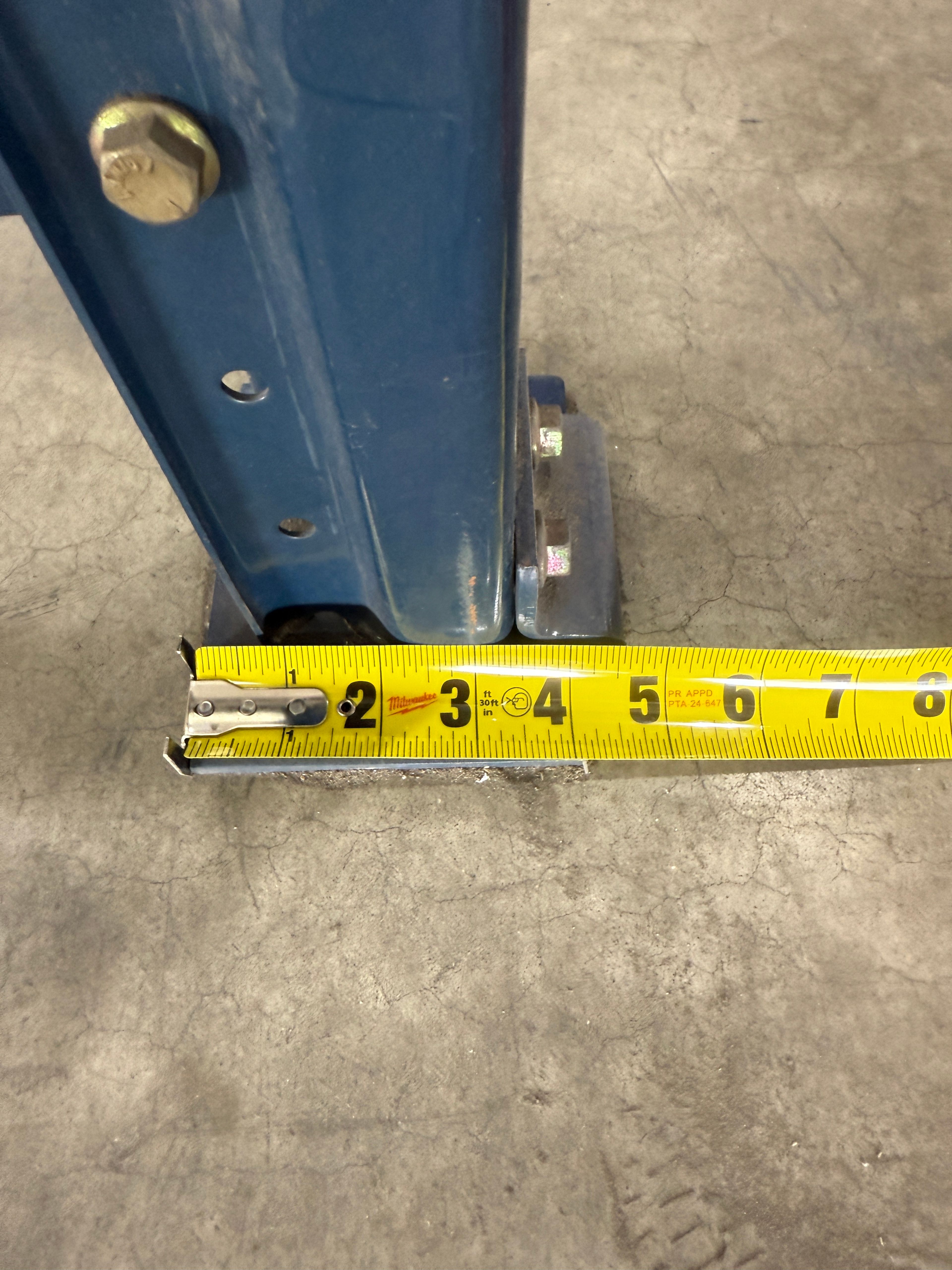 Upright Frame - 42" x 20' - Teardrop - Document 6