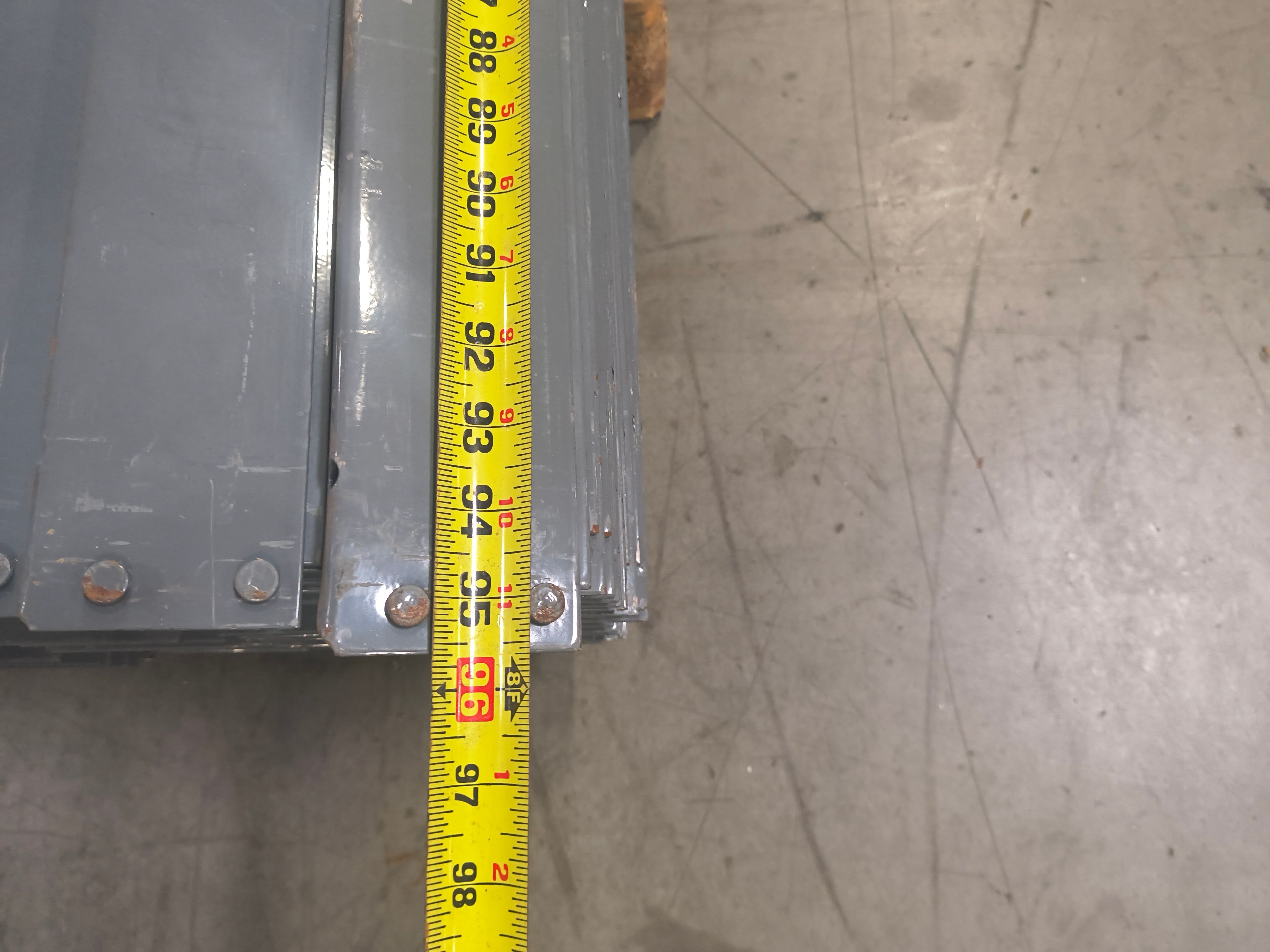 Rivet Shelving (Top, Bottom and Middle) Beam - 96" x 2 3/4" - Document 4