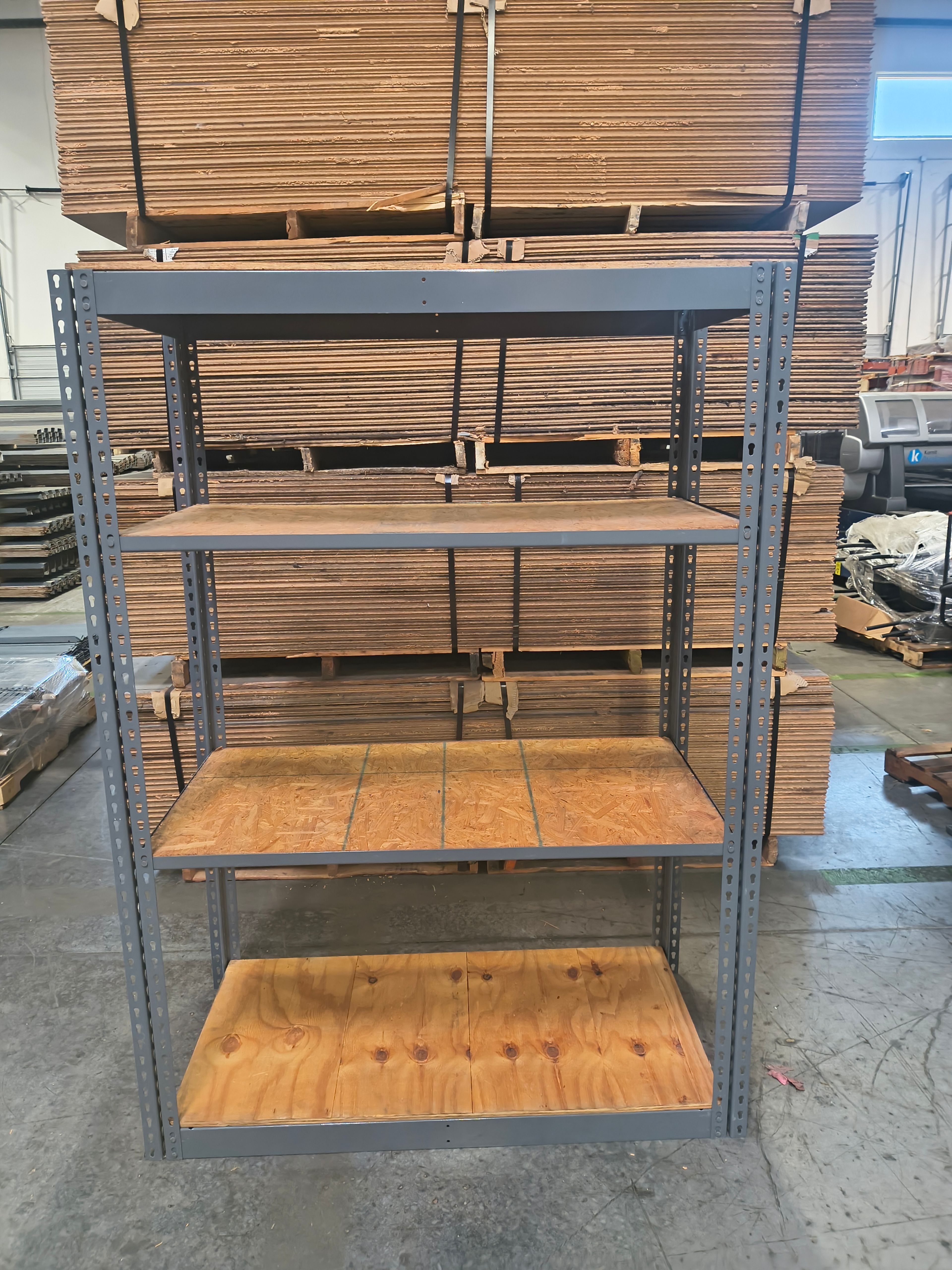 Rivet Shelving Top and Bottom (Side) Beam - 24" x 2 3/4" - Document 1