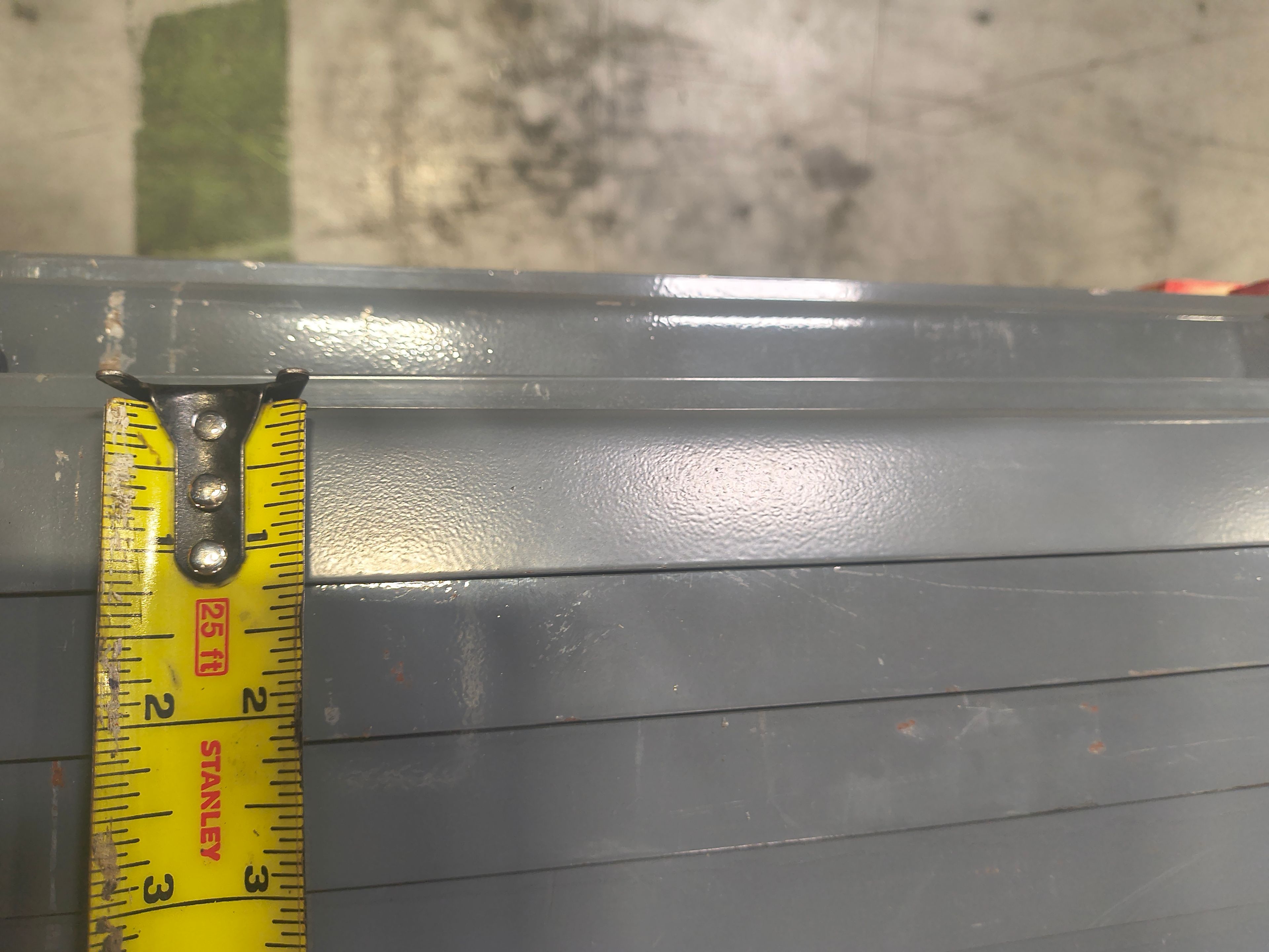 Rivet Shelving Middle Beam - 48" x 1 1/4" - Document 5