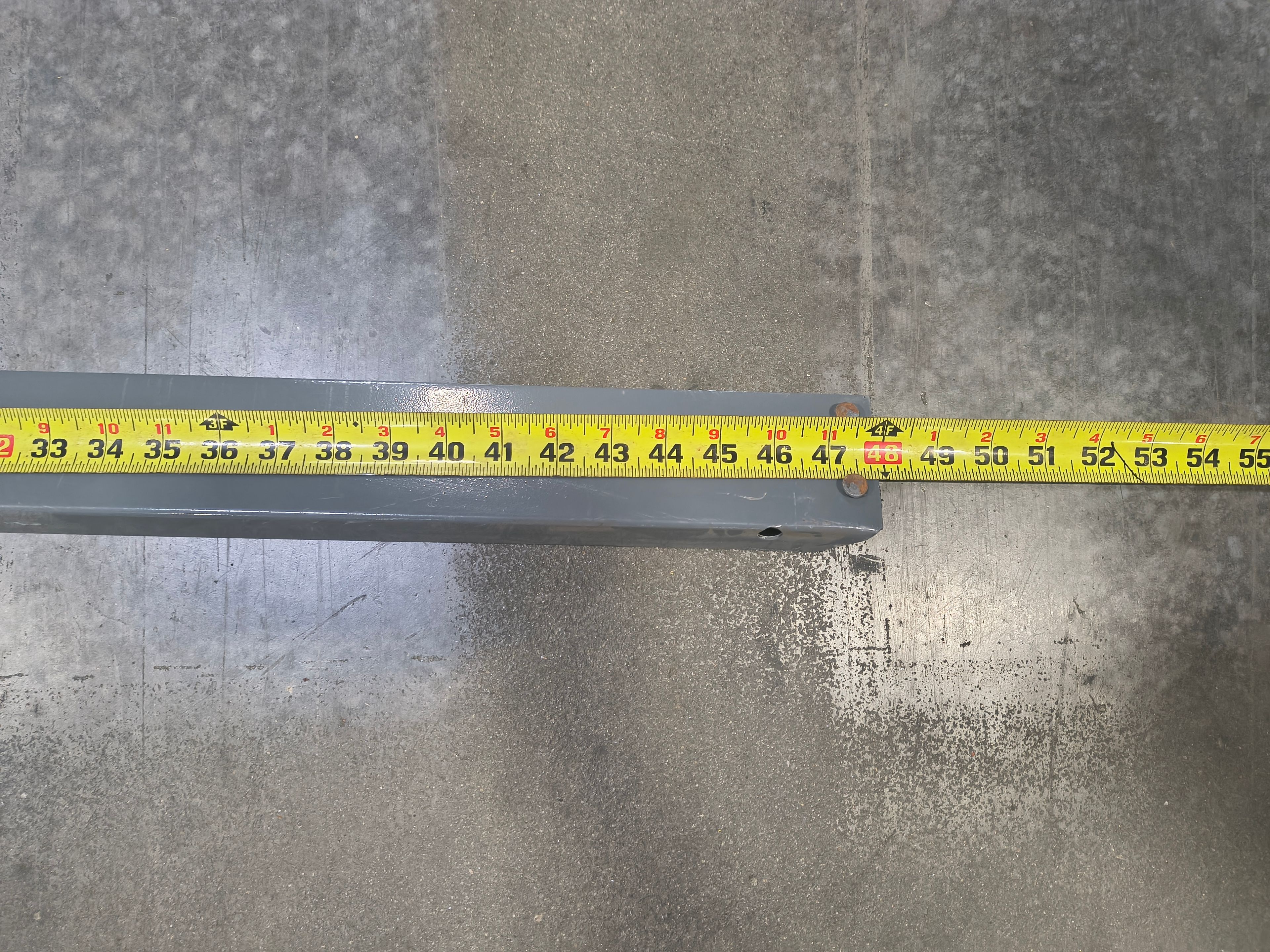 Rivet Shelving Top and Bottom Beam - 48" x 2 3/4" - Document 4