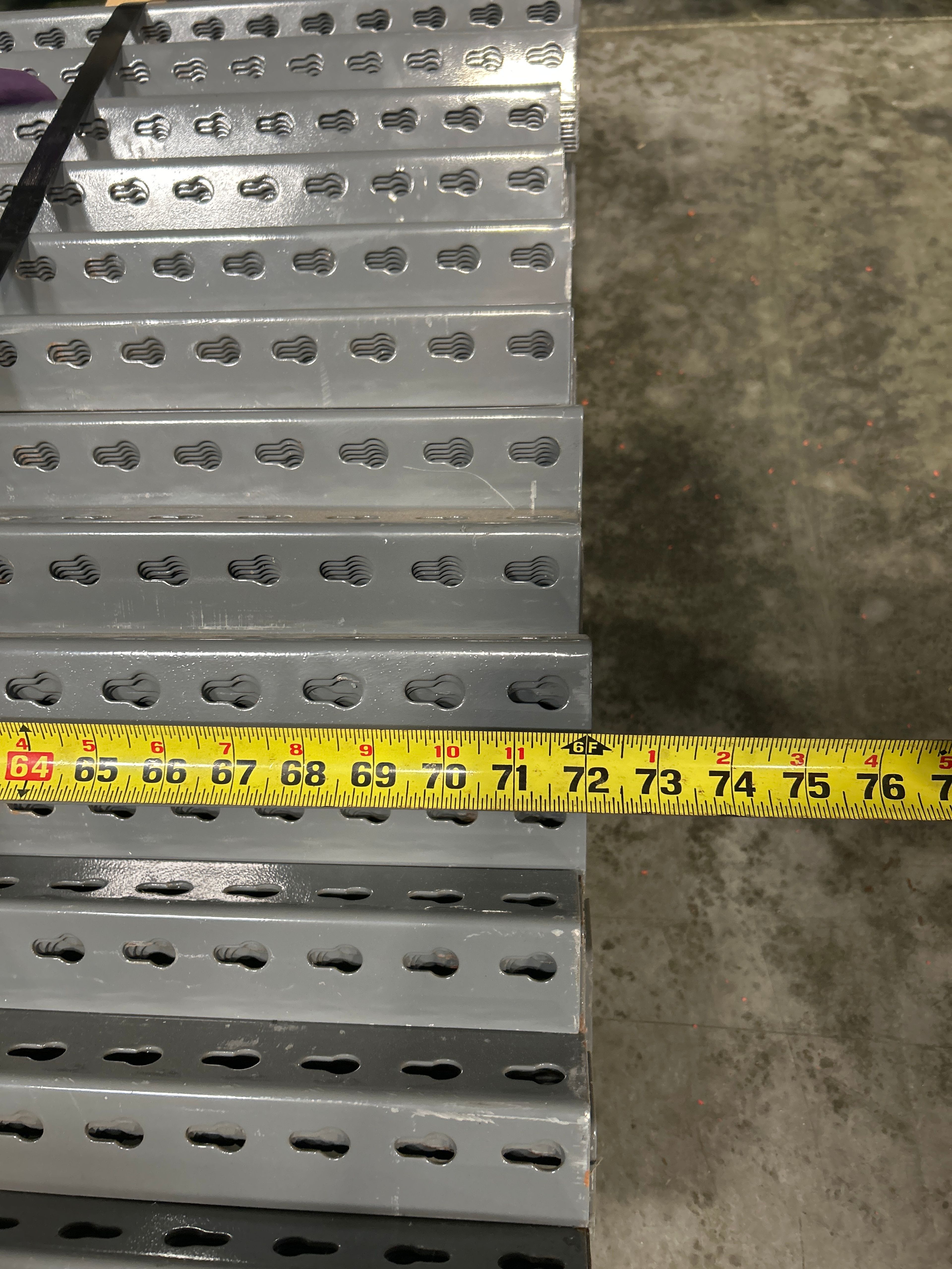 Rivet Shelving Angle Post 72" - Document 3