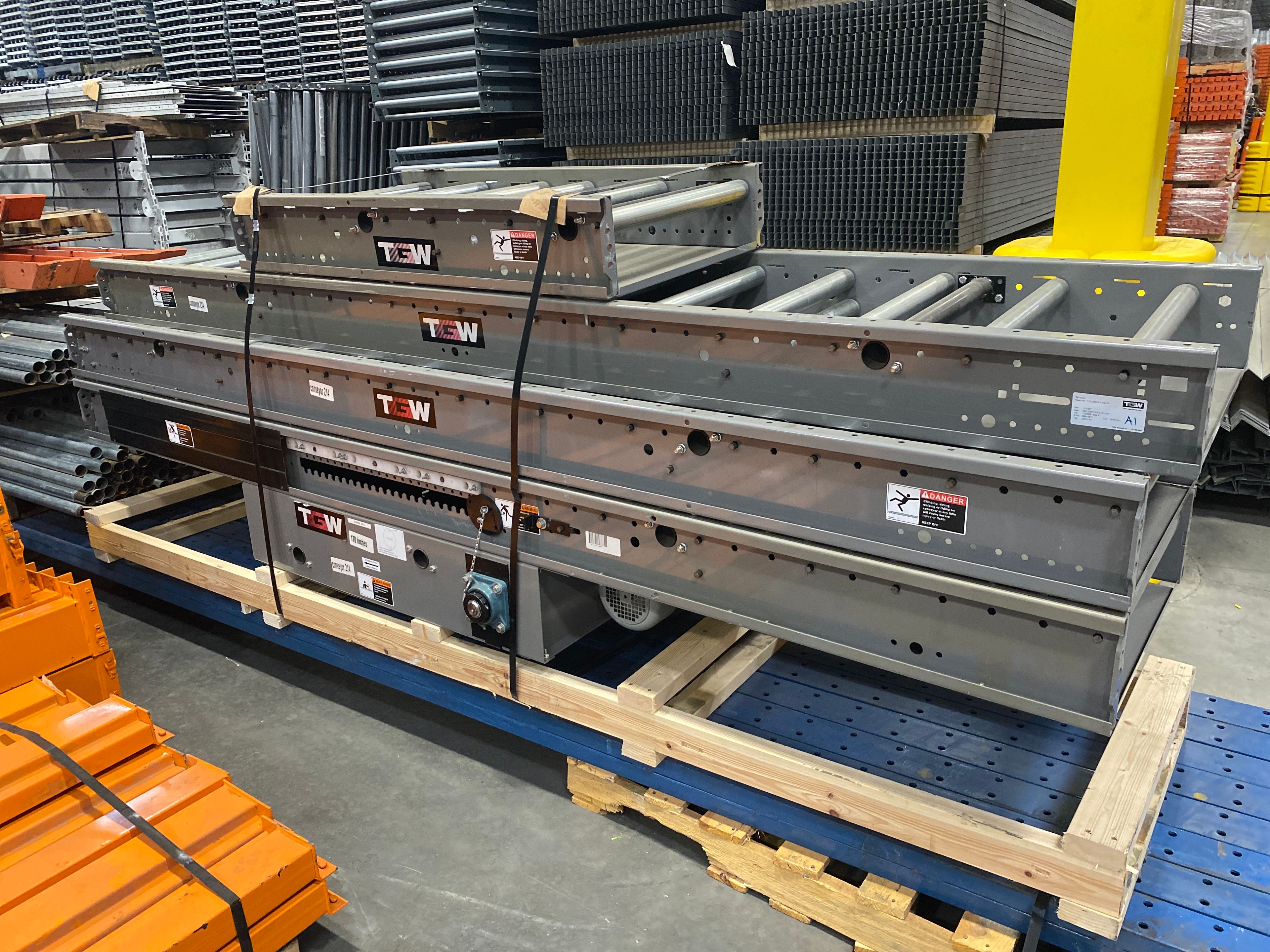 TGW Powered Conveyor Bed - 4' - Document 3