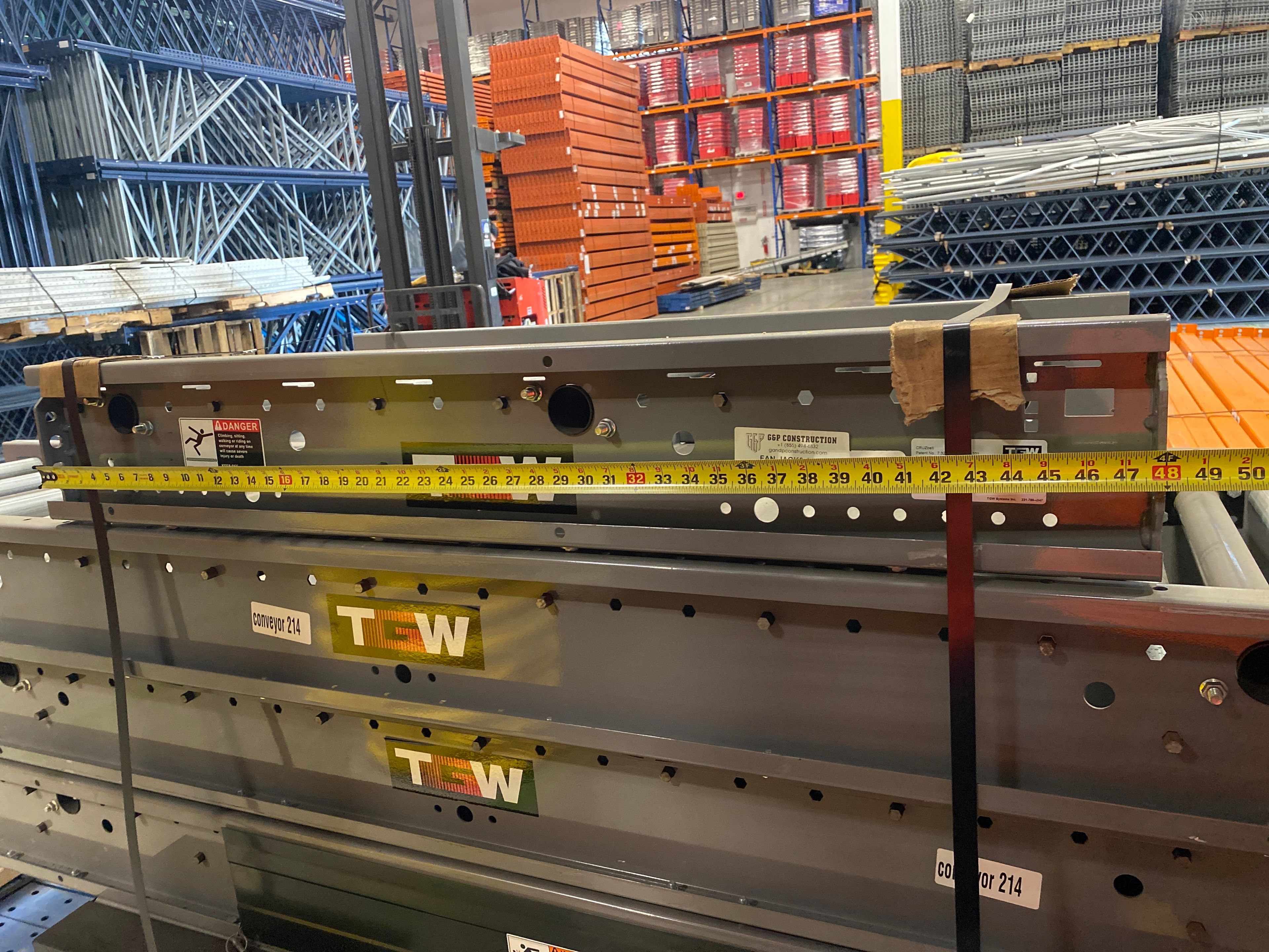 TGW Powered Conveyor Bed - 4' - Document 7