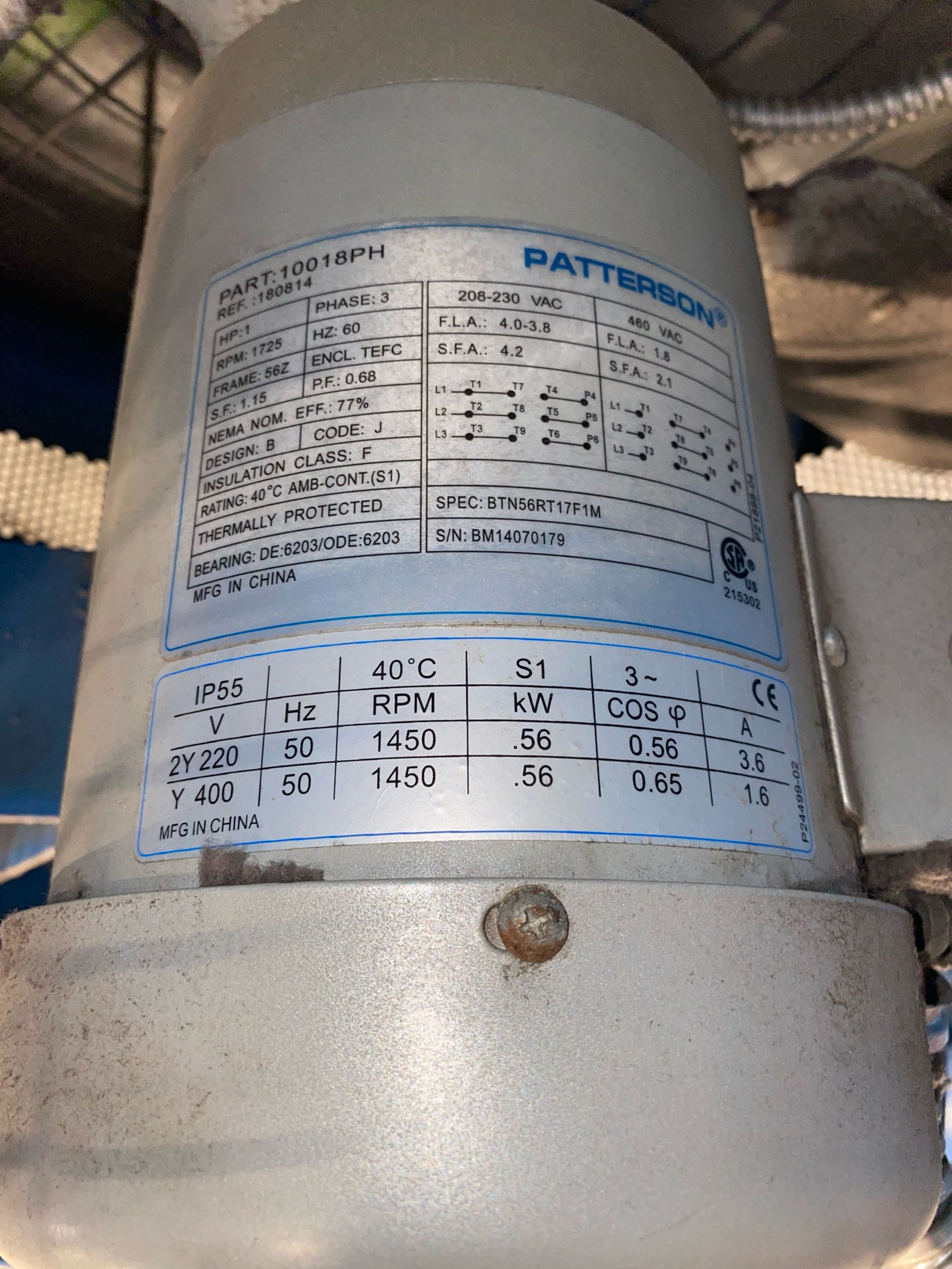 30" Patterson Fan - Document 3