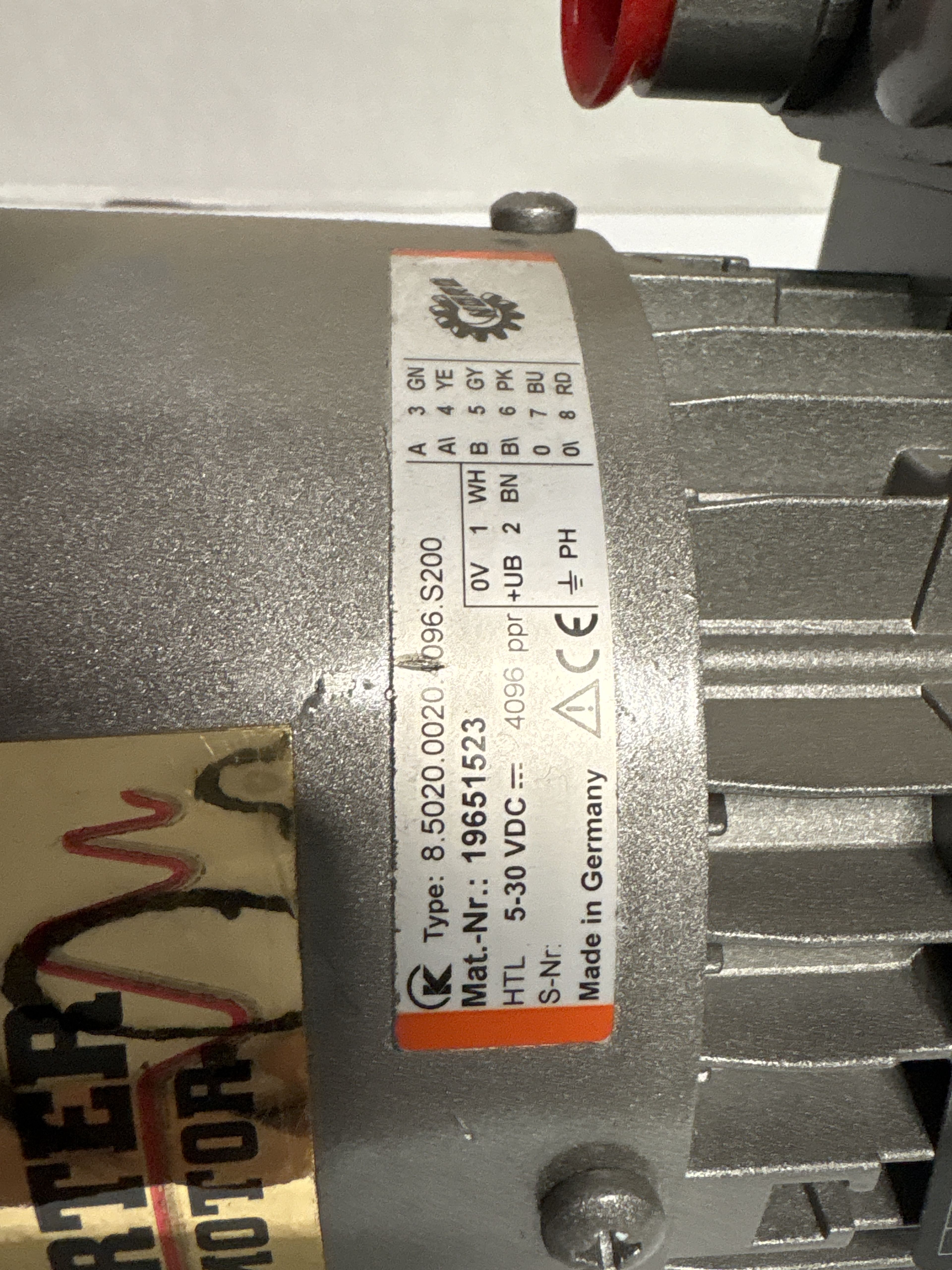 Nord Drive Systems - .5 HP Electric Motor - SK71L/4 CUS IG43P - Document 2