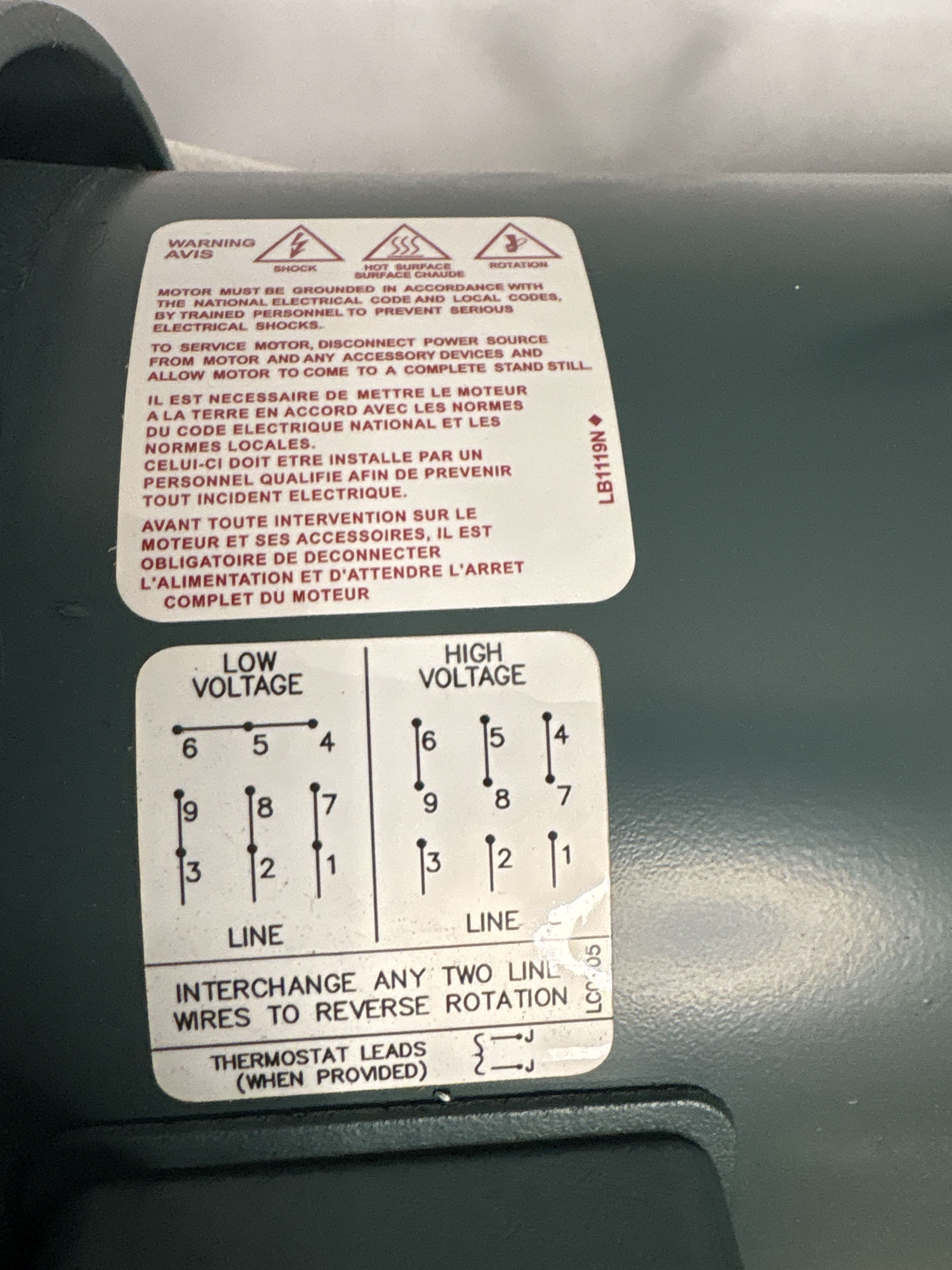 Baldor Reliance - 5 HP Electric Motor -VEBM3615T-D - Document 5