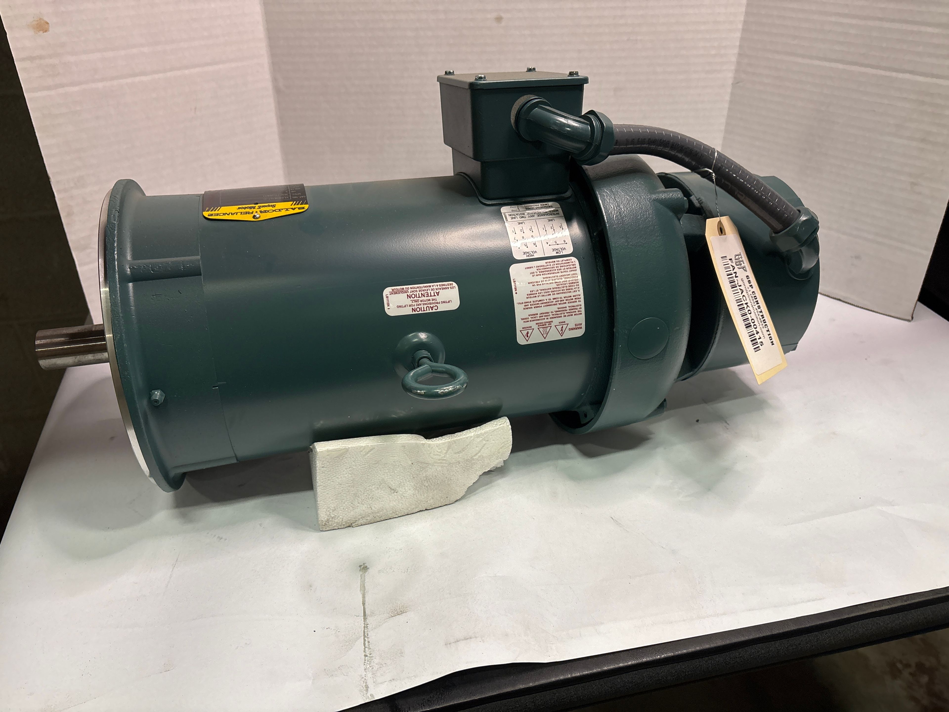 Baldor Reliance - 5 HP Electric Motor -VEBM3615T-D - Document 2