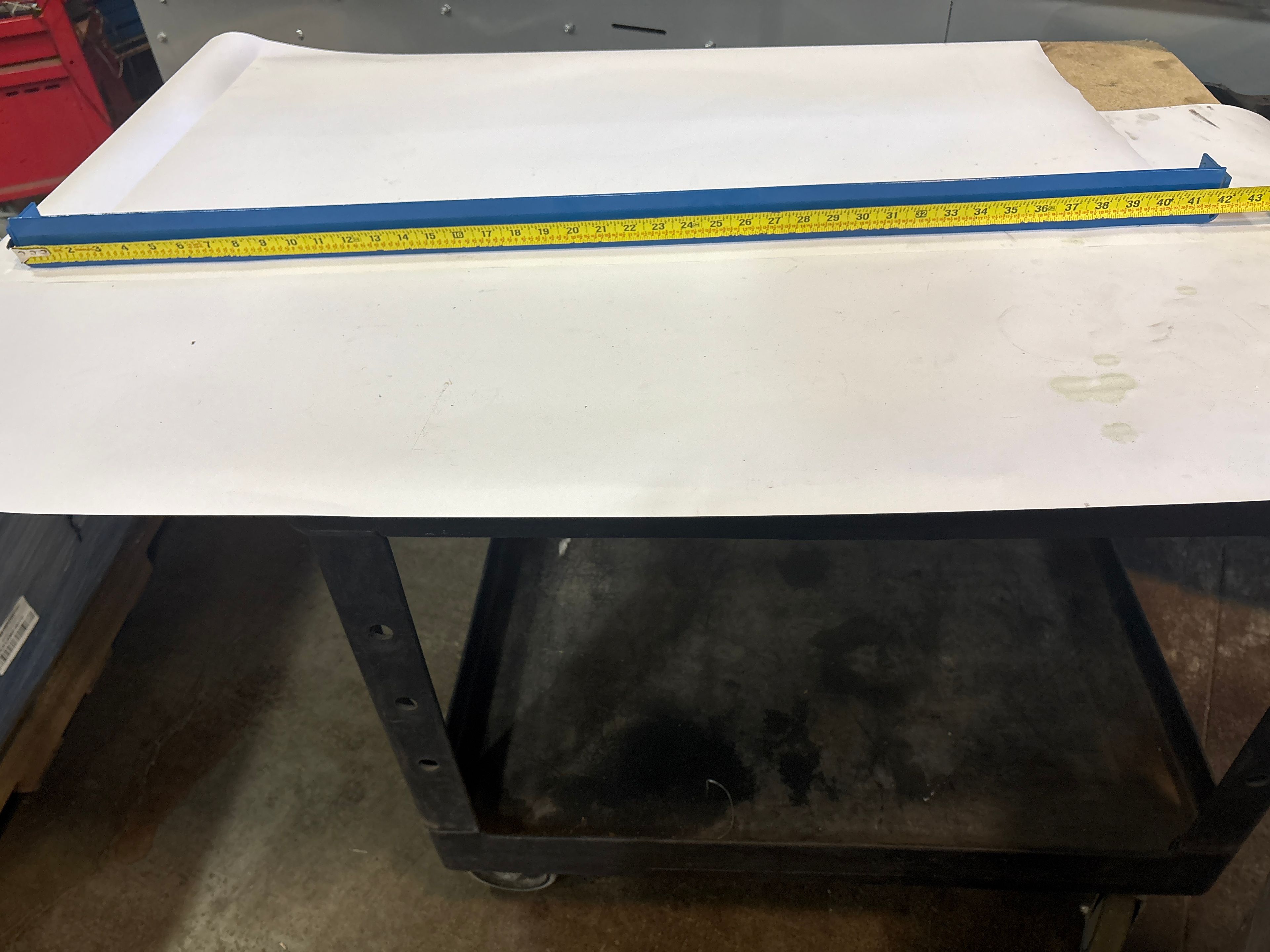 Row Spacer - 42" x 2" - Document 2