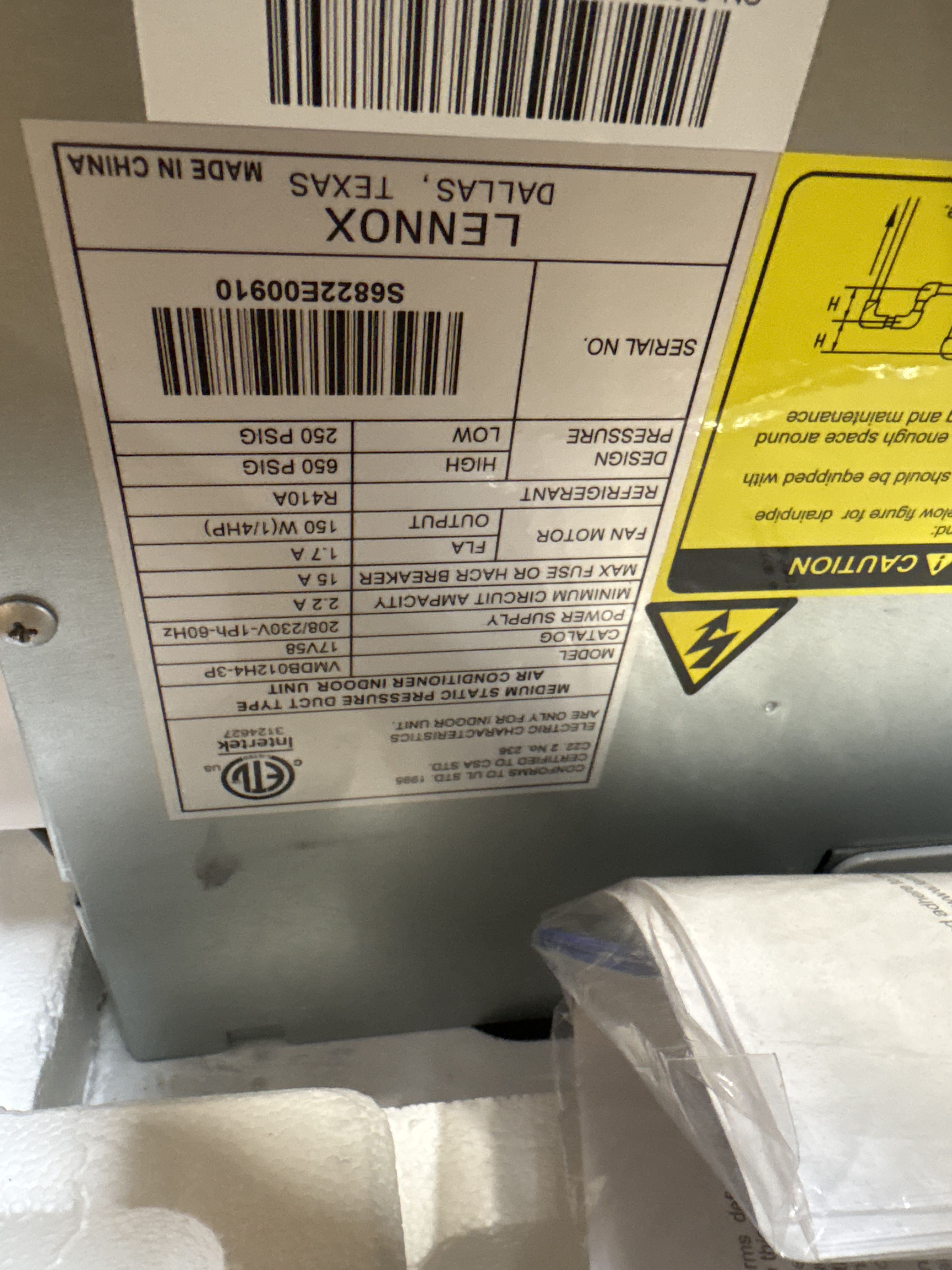 A/C Unit - Medium-Static Conce - Document 4