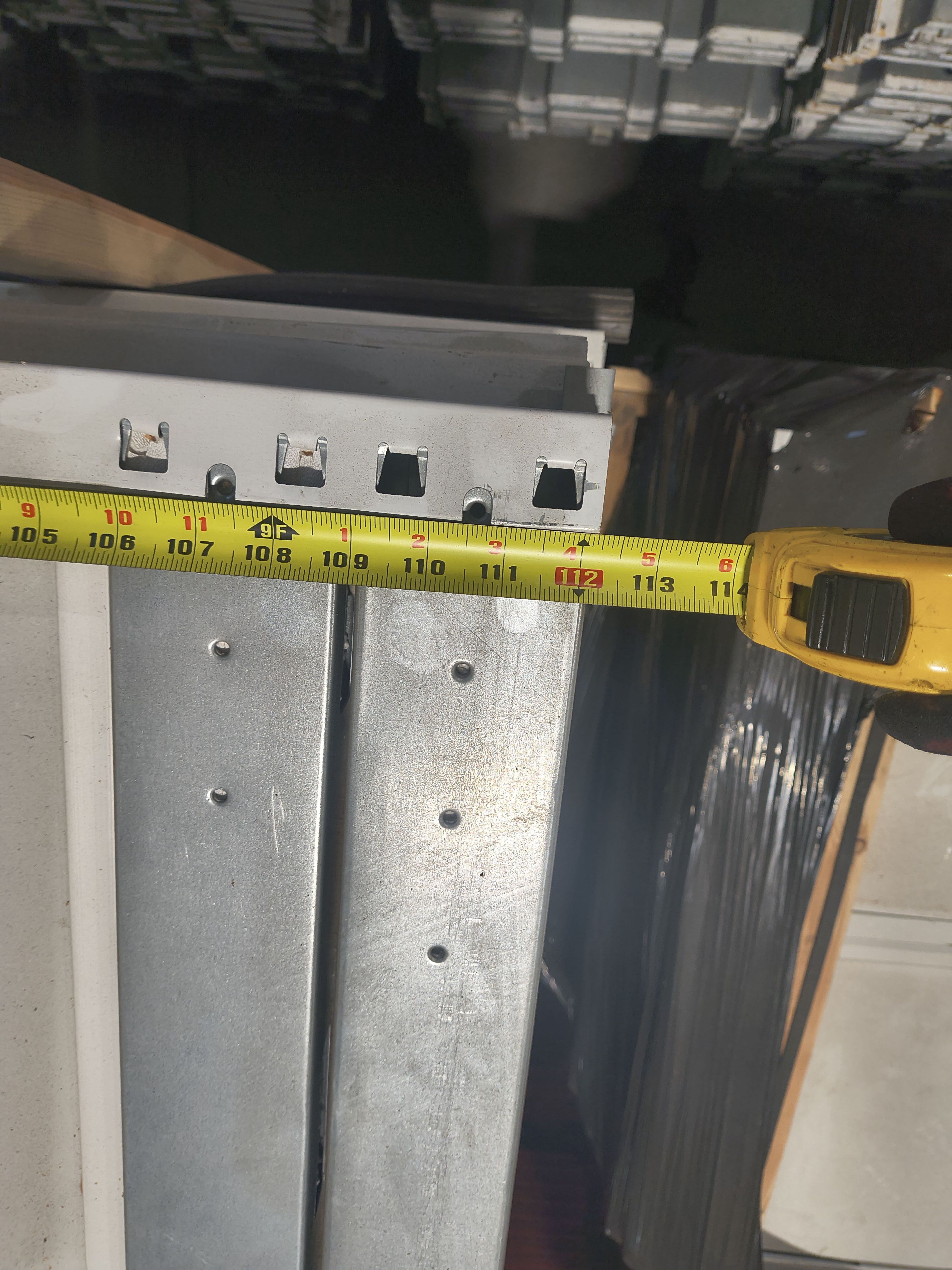 Garage Door Panel - 113 1/2" x - Document 9