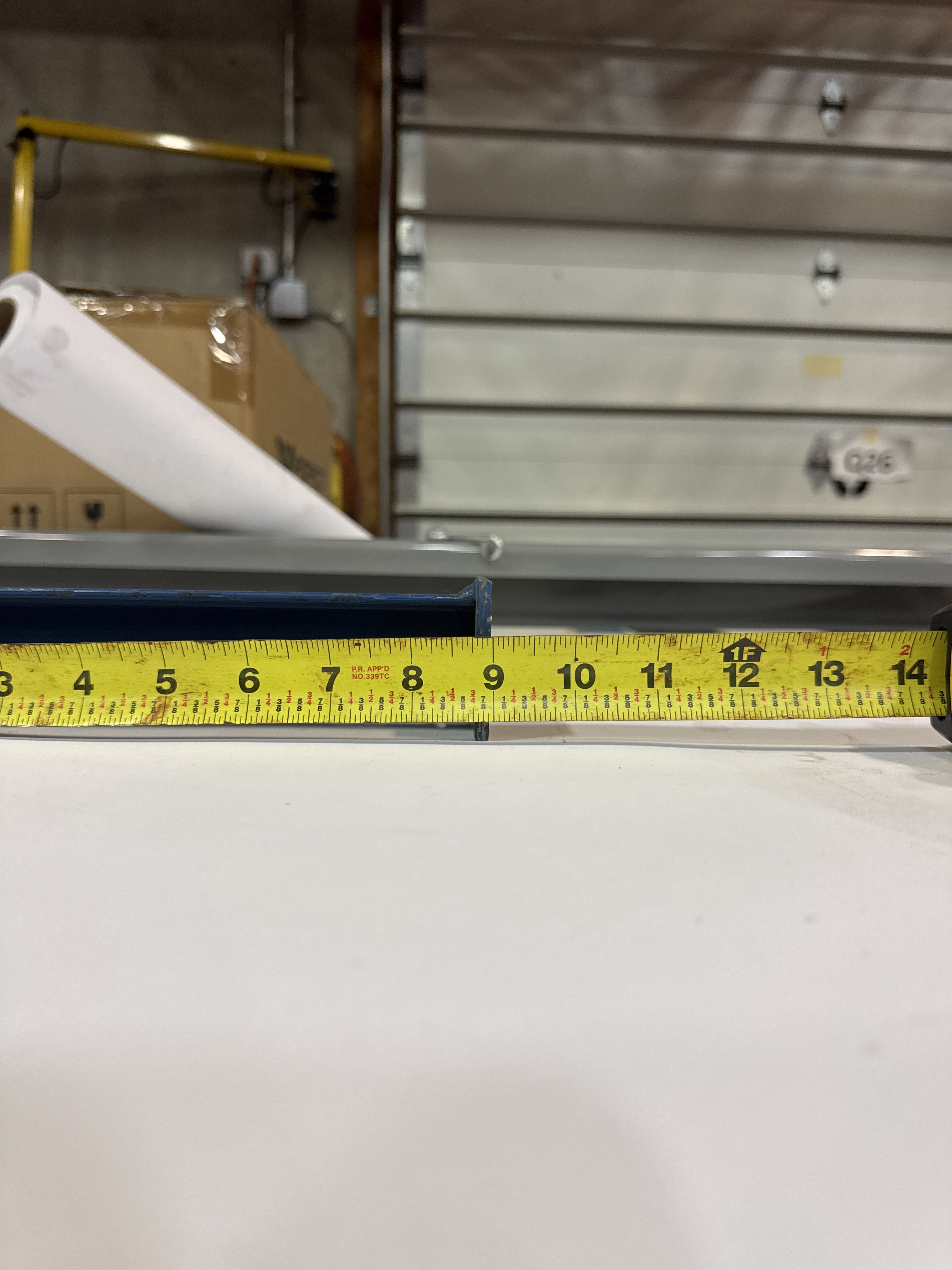 Row Spacer - 9" x 1.5" - Document 3