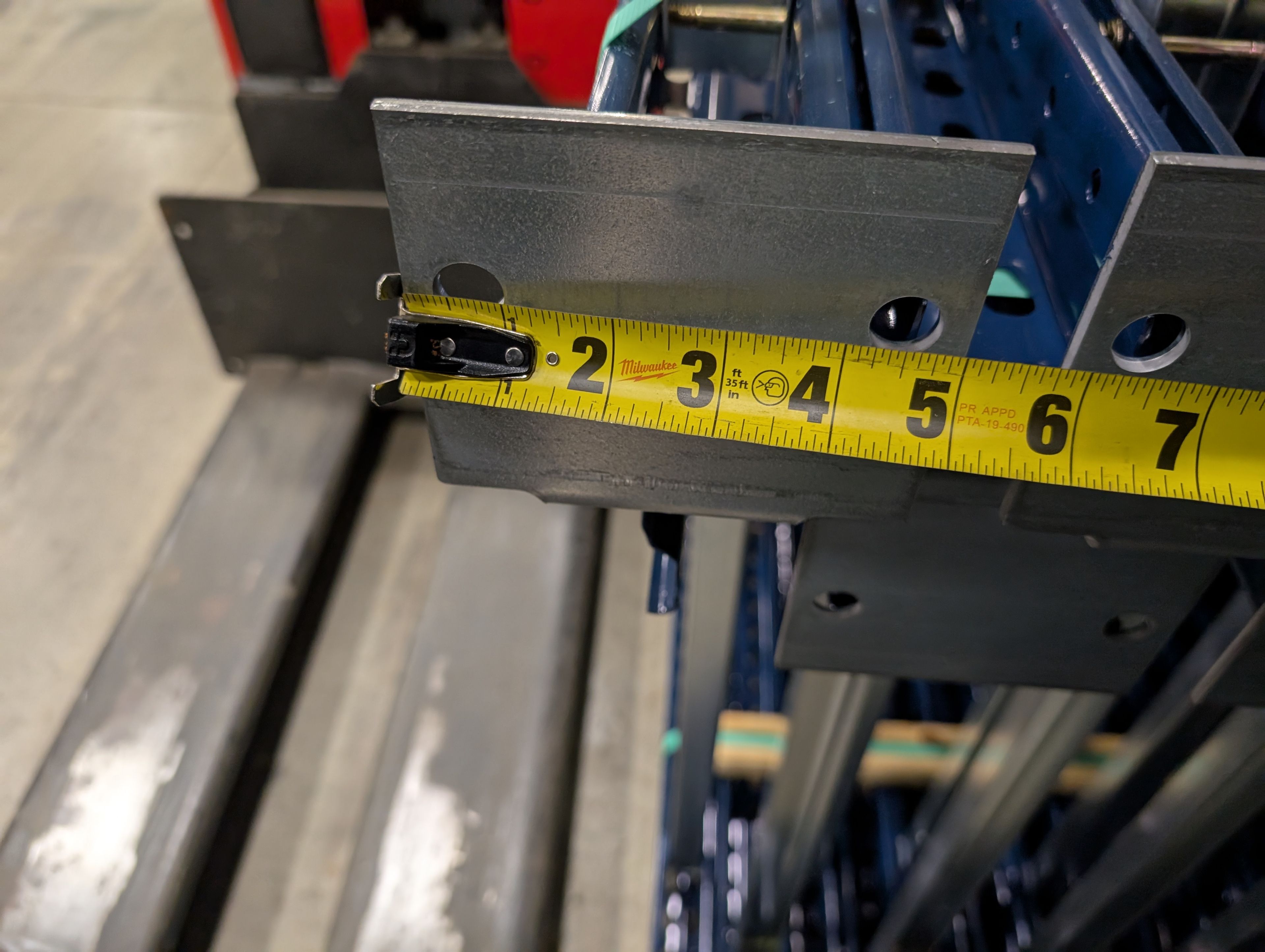 Upright Frame - 42" x 16' - Teardrop - Document 3