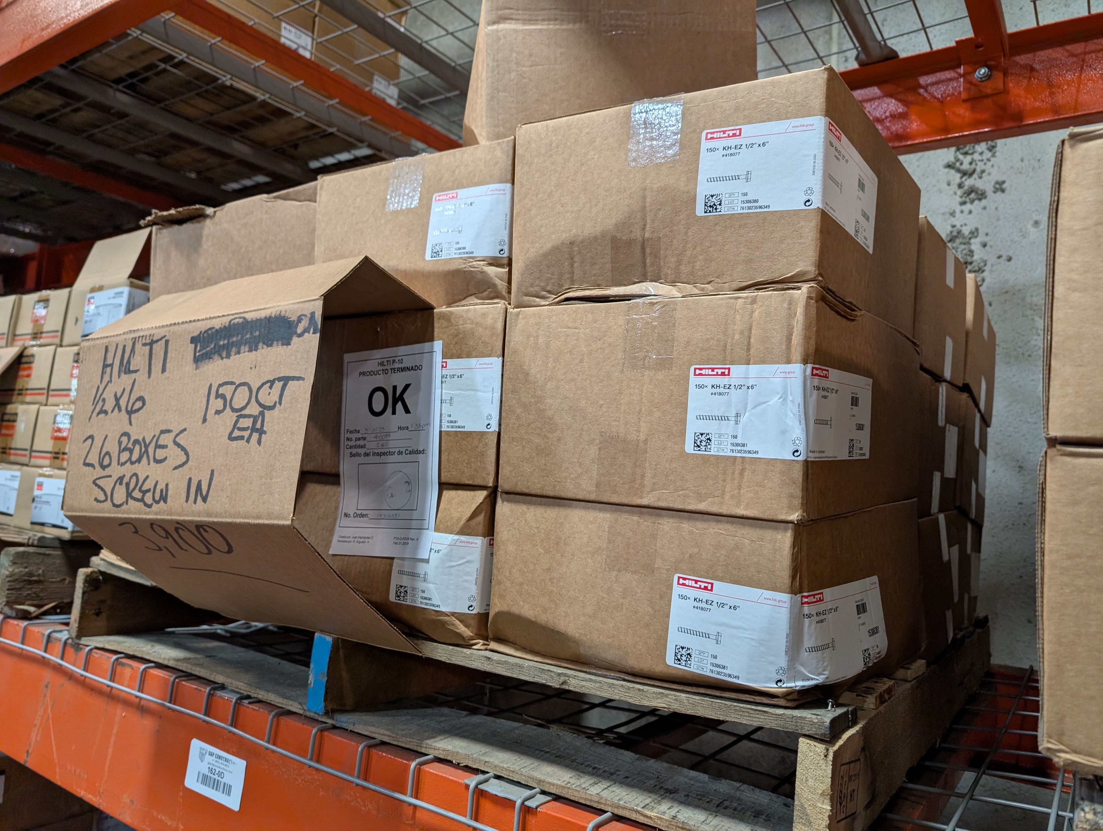 Hilti Anchors 1/2" x  6 - Document 2