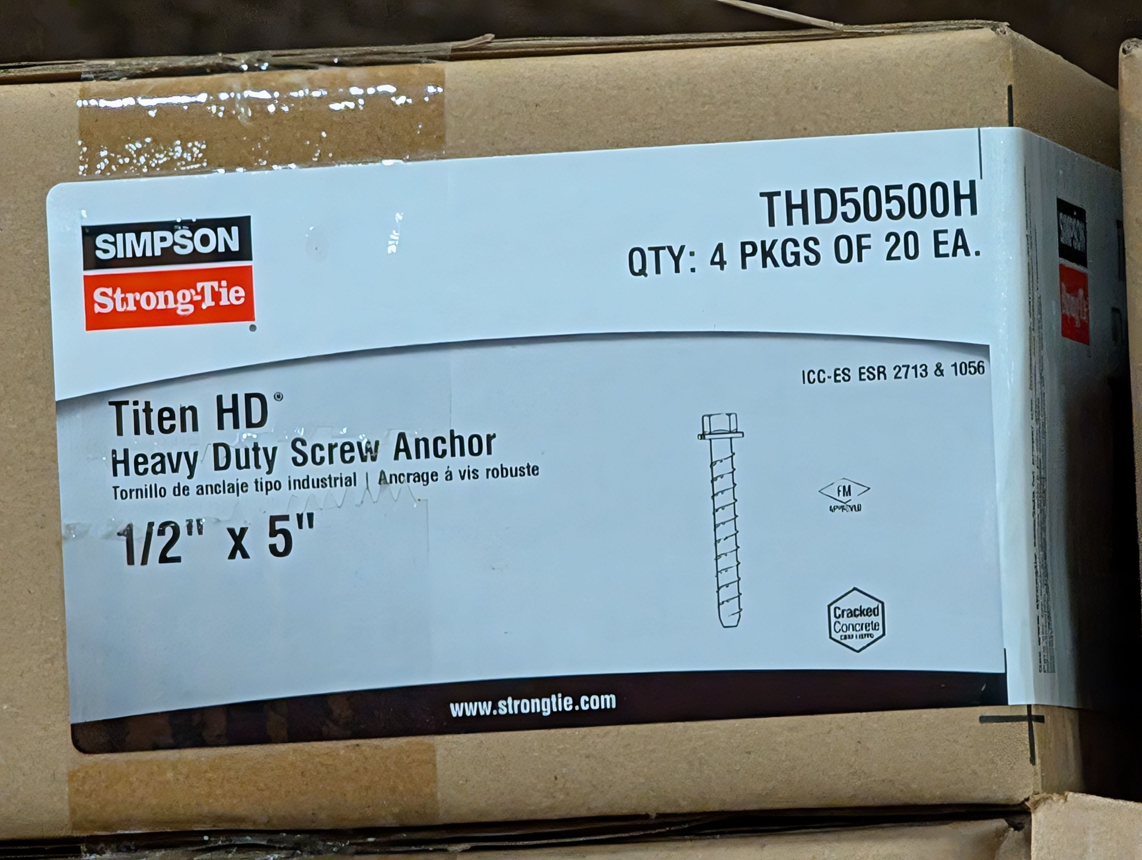 Simpson Anchors  1/2" x 5" - Document 2