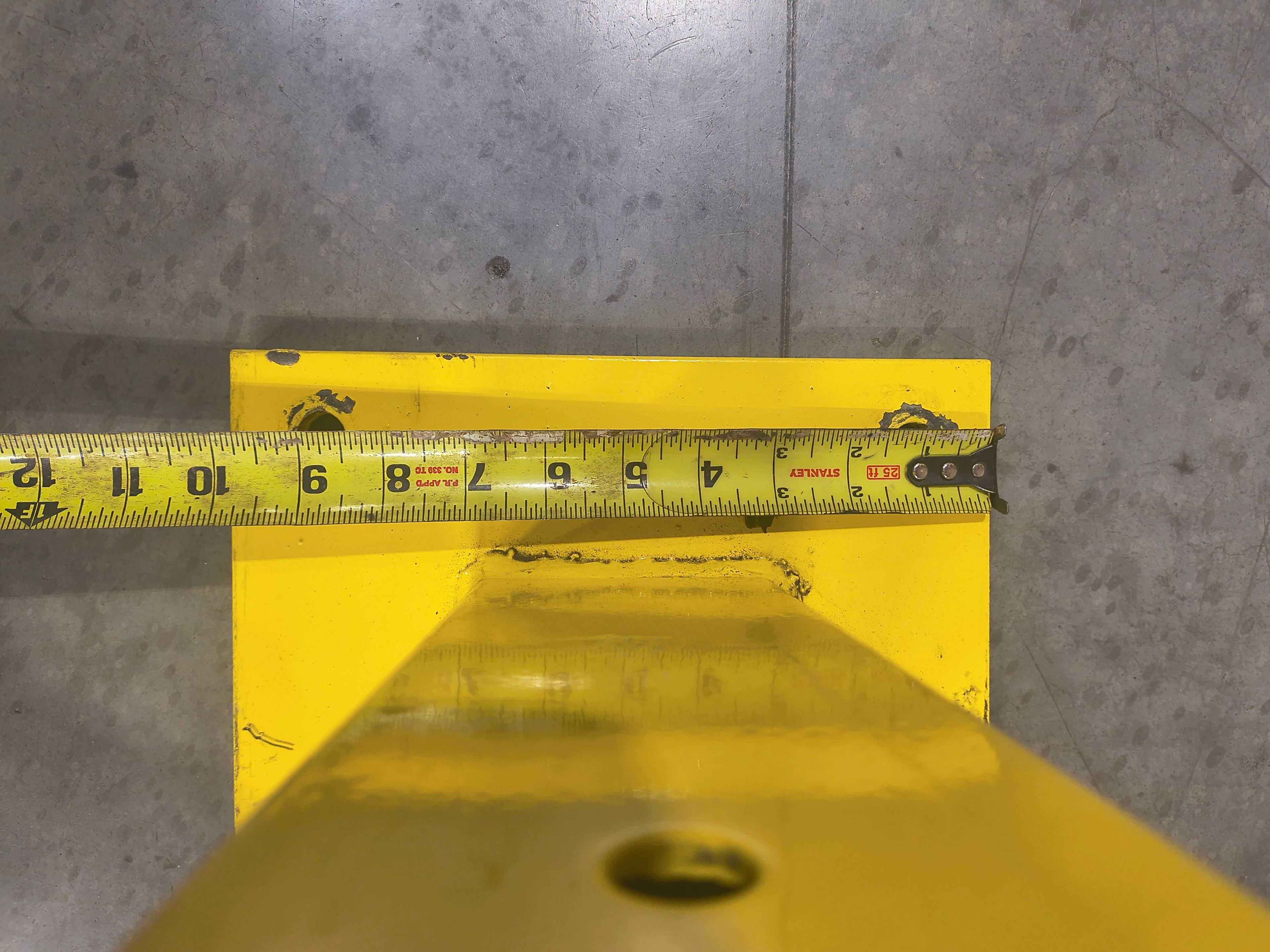 Safety Guardrail Post 18" x 4" - Document 5