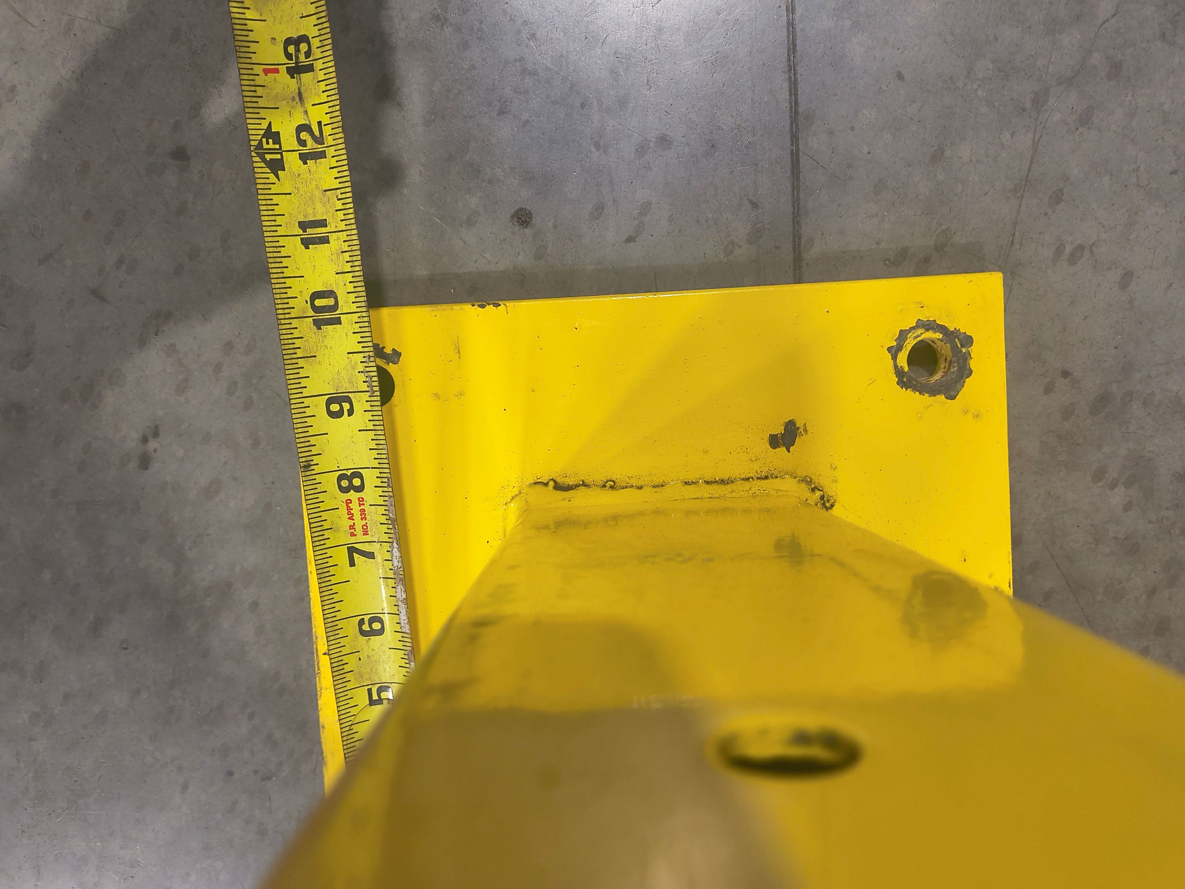 Safety Guardrail Post 18" x 4" - Document 6