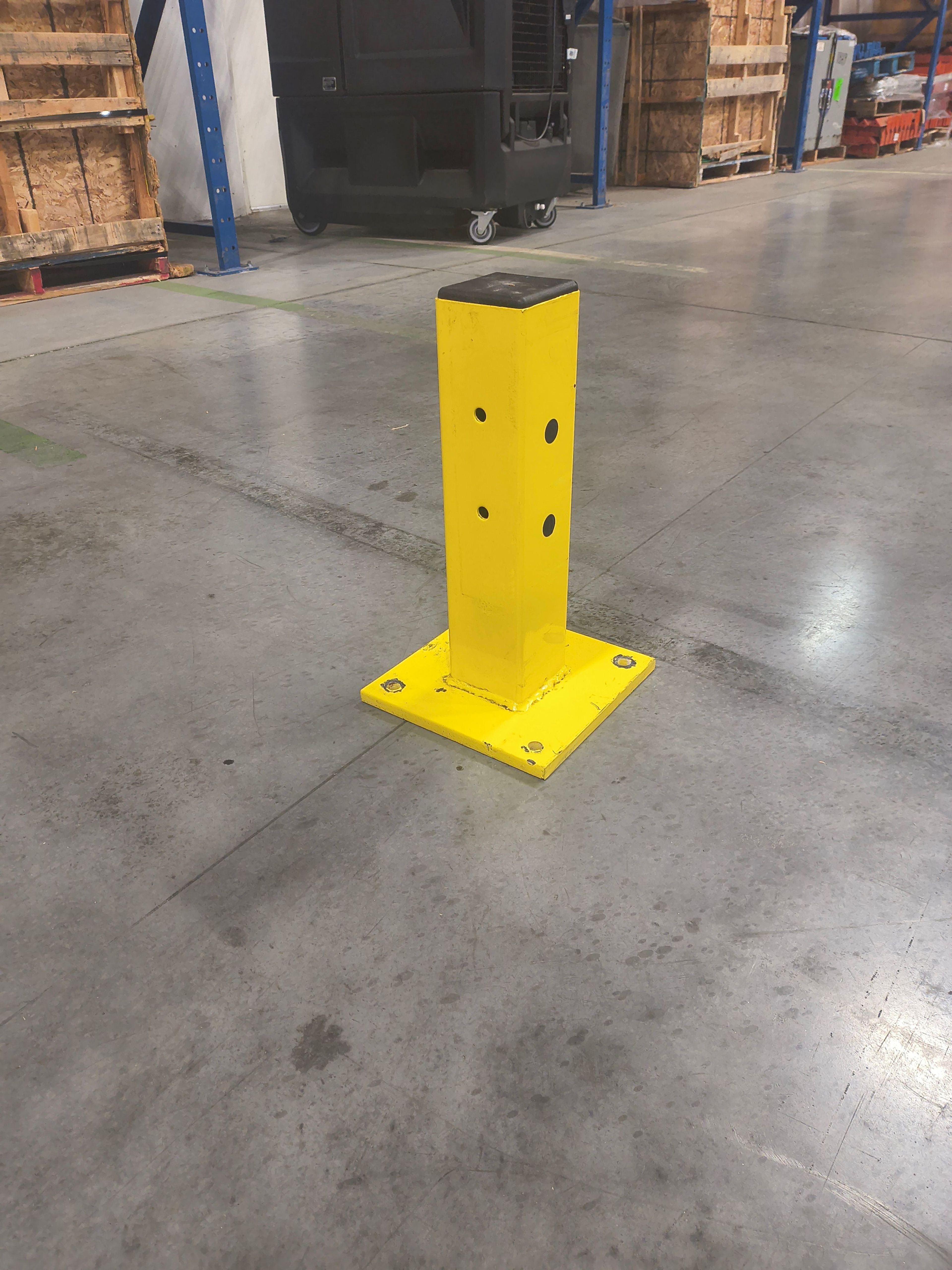 Safety Guardrail Post 18" x 4"