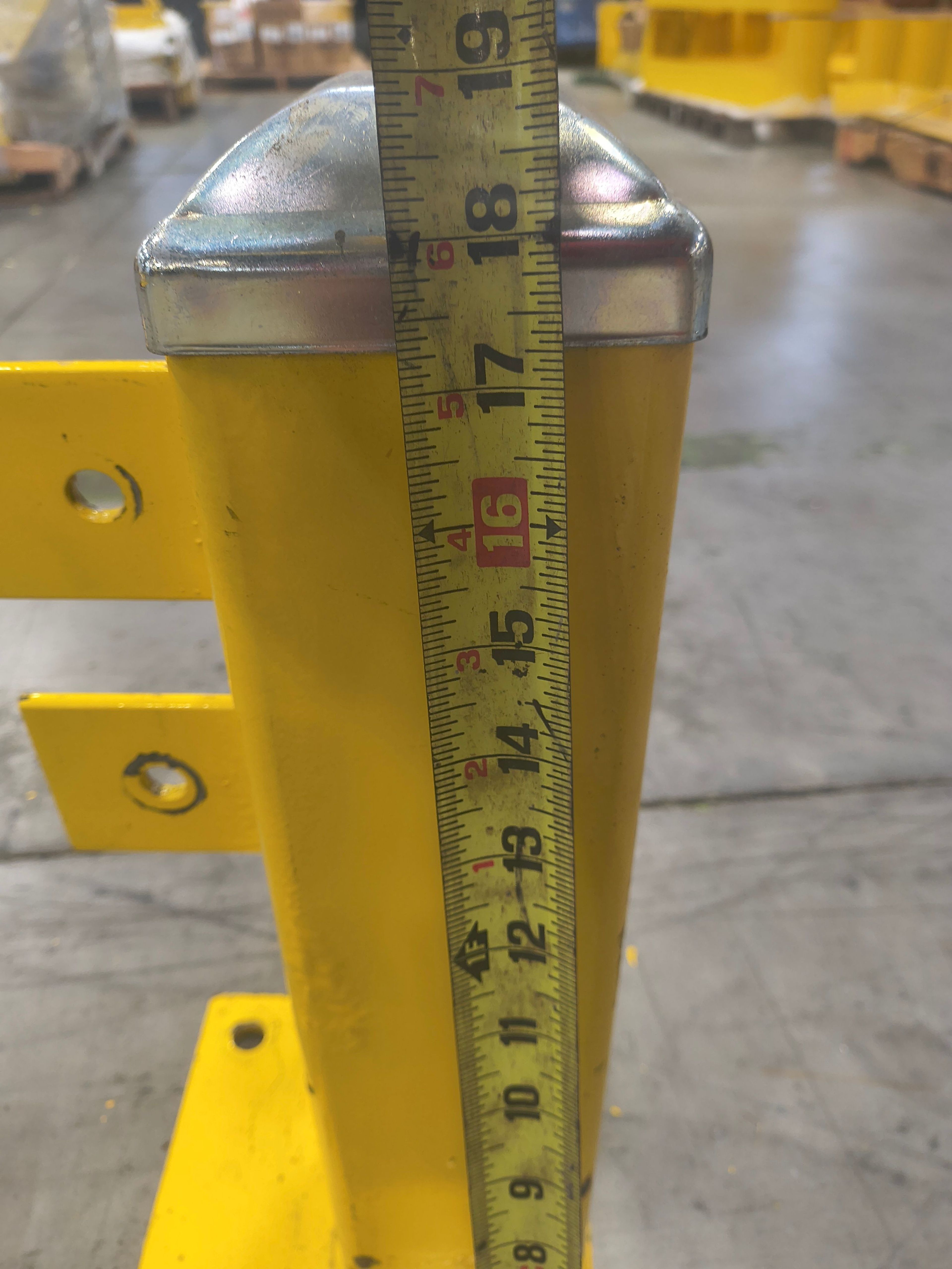 Safety Guardrail Post 18" x 4" - Document 3