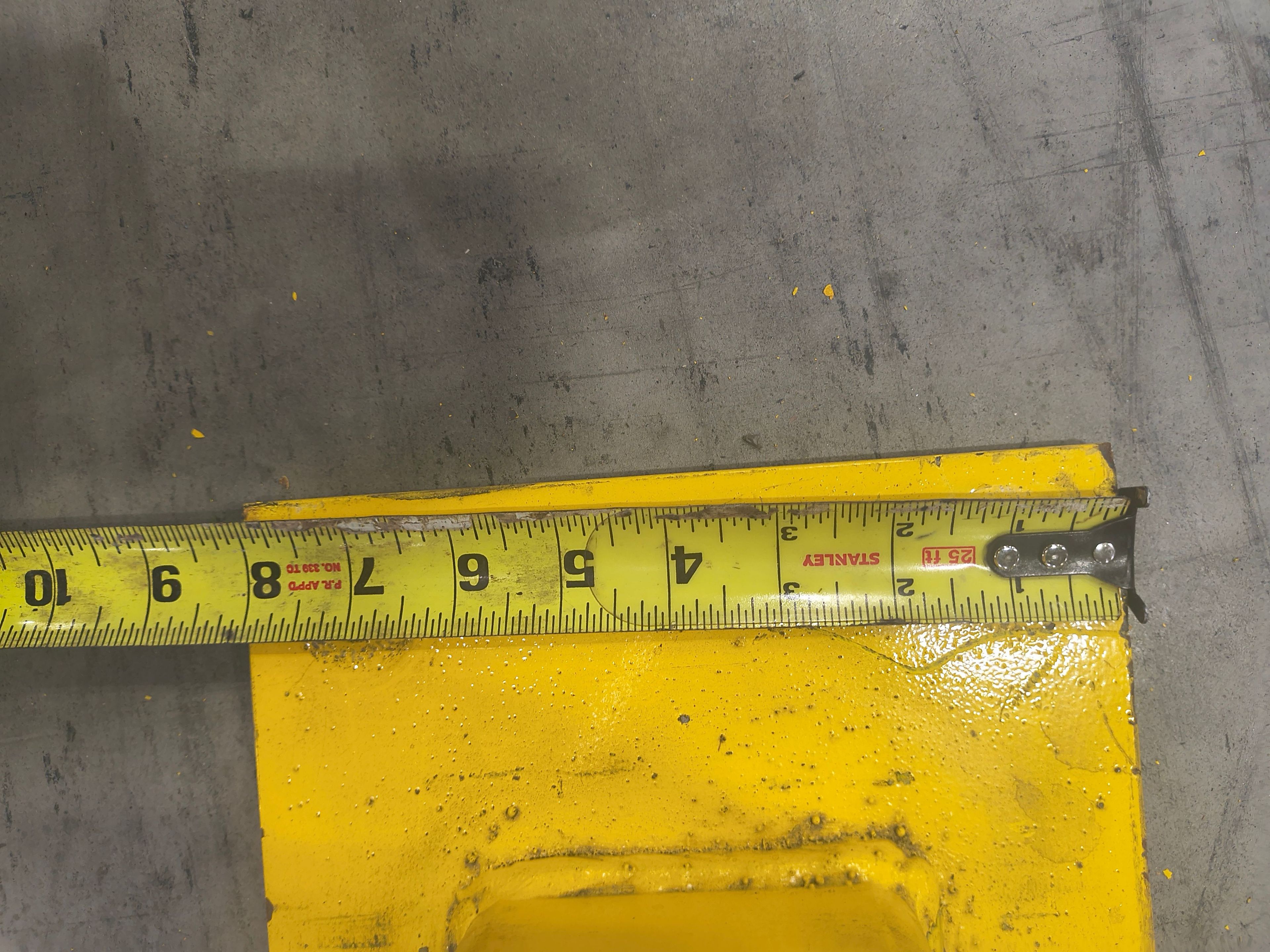 Safety Guardrail Post 18" x 4" - Document 6