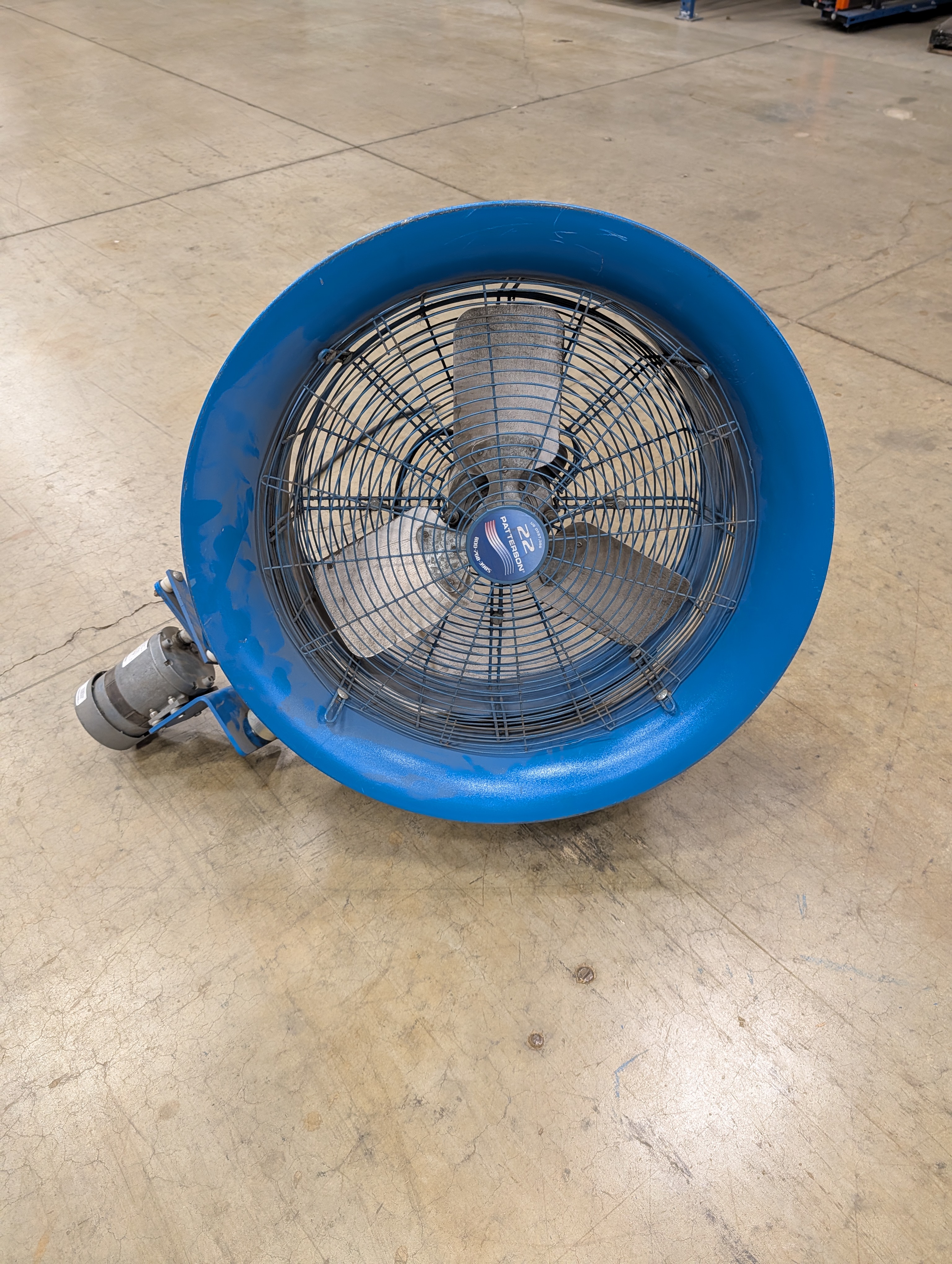 22" Patterson warehouse Fan - 277V w/oscillator 
