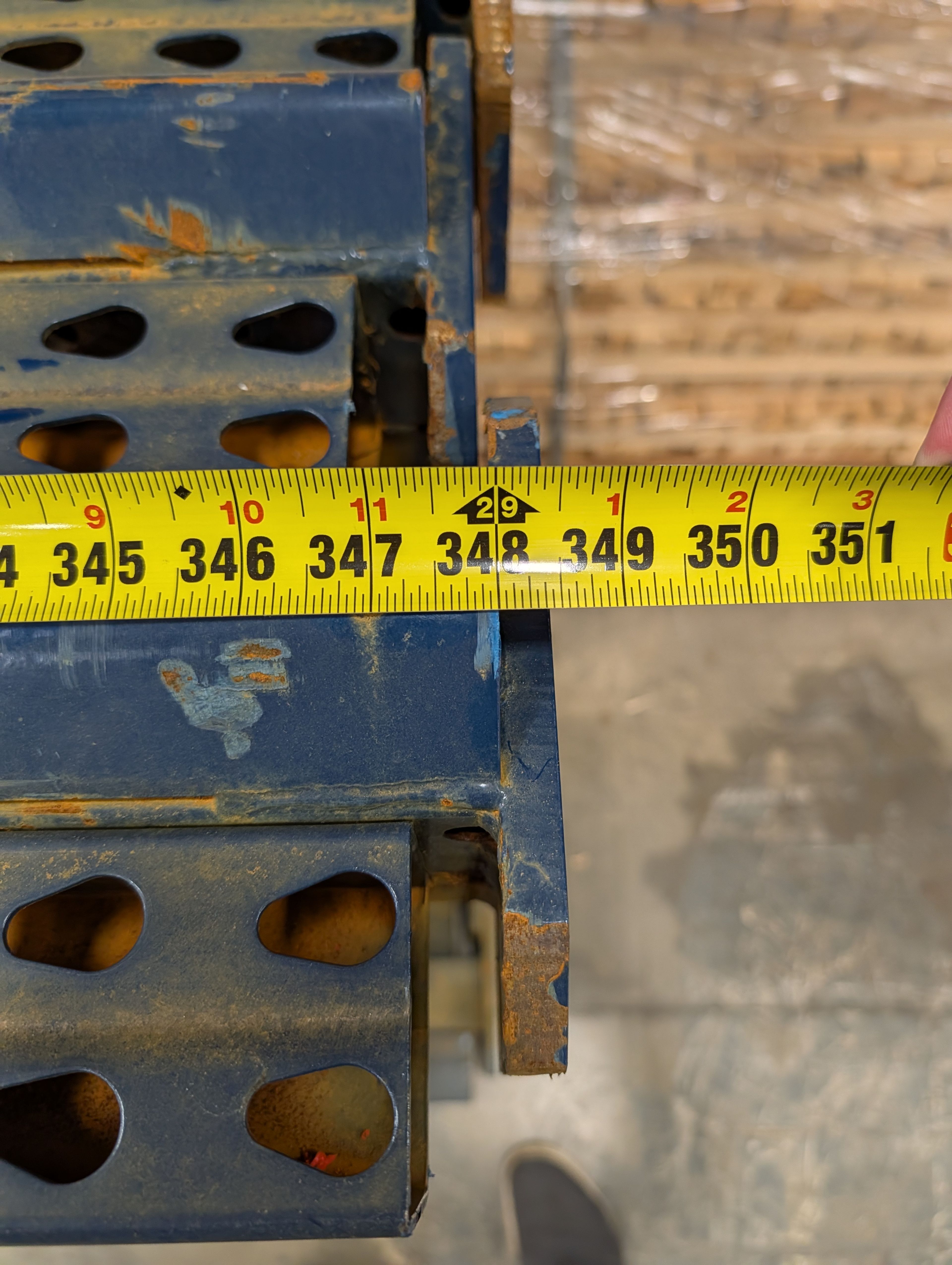 Upright Frame - 42" x 29' - Teardrop - Double Reinforced - Document 3