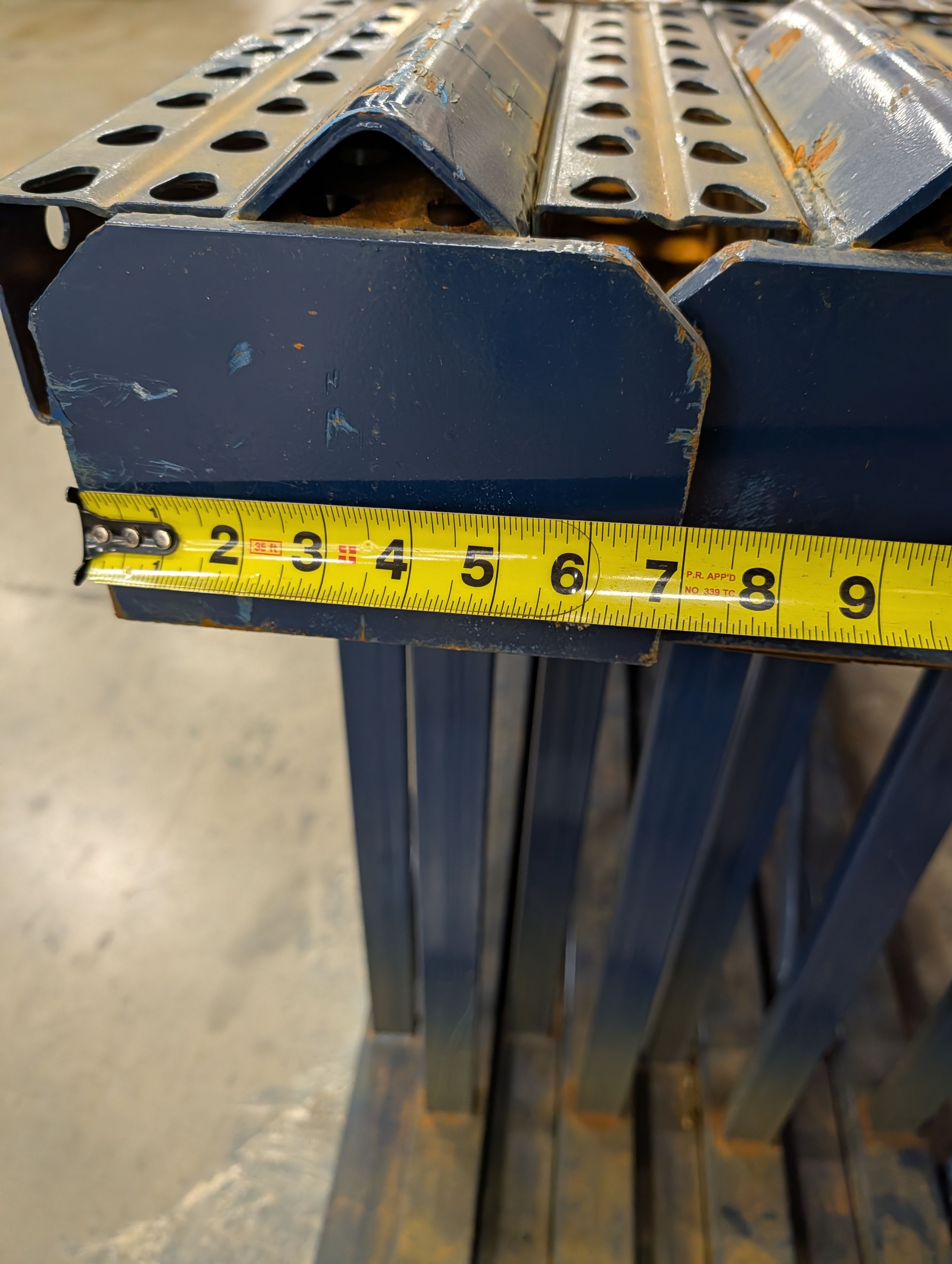 Upright Frame - 42" x 29' - Teardrop - Double Reinforced - Document 6