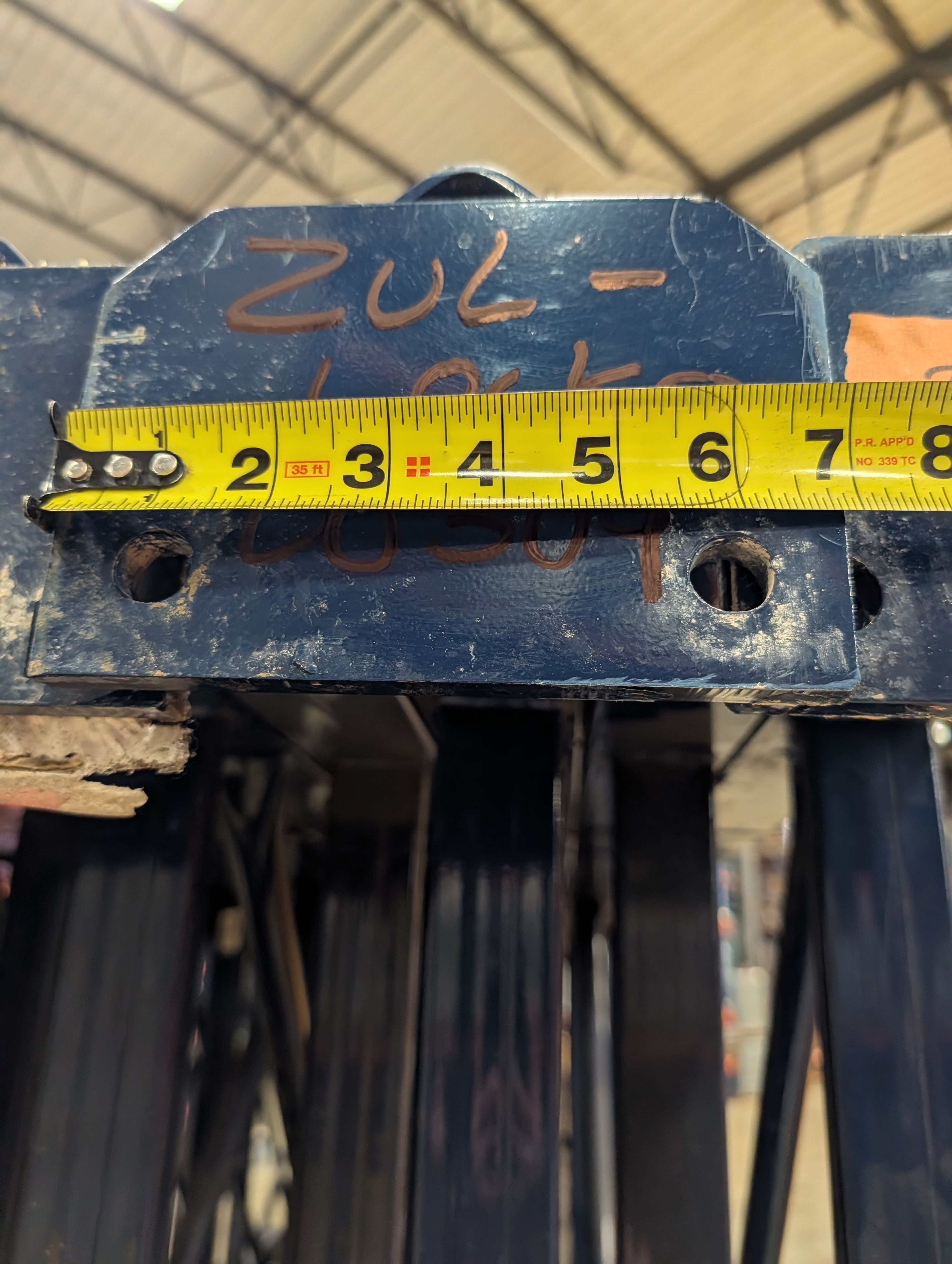 Upright Frame - 46" x 29' - Teardrop - Single Reinforced - Document 9
