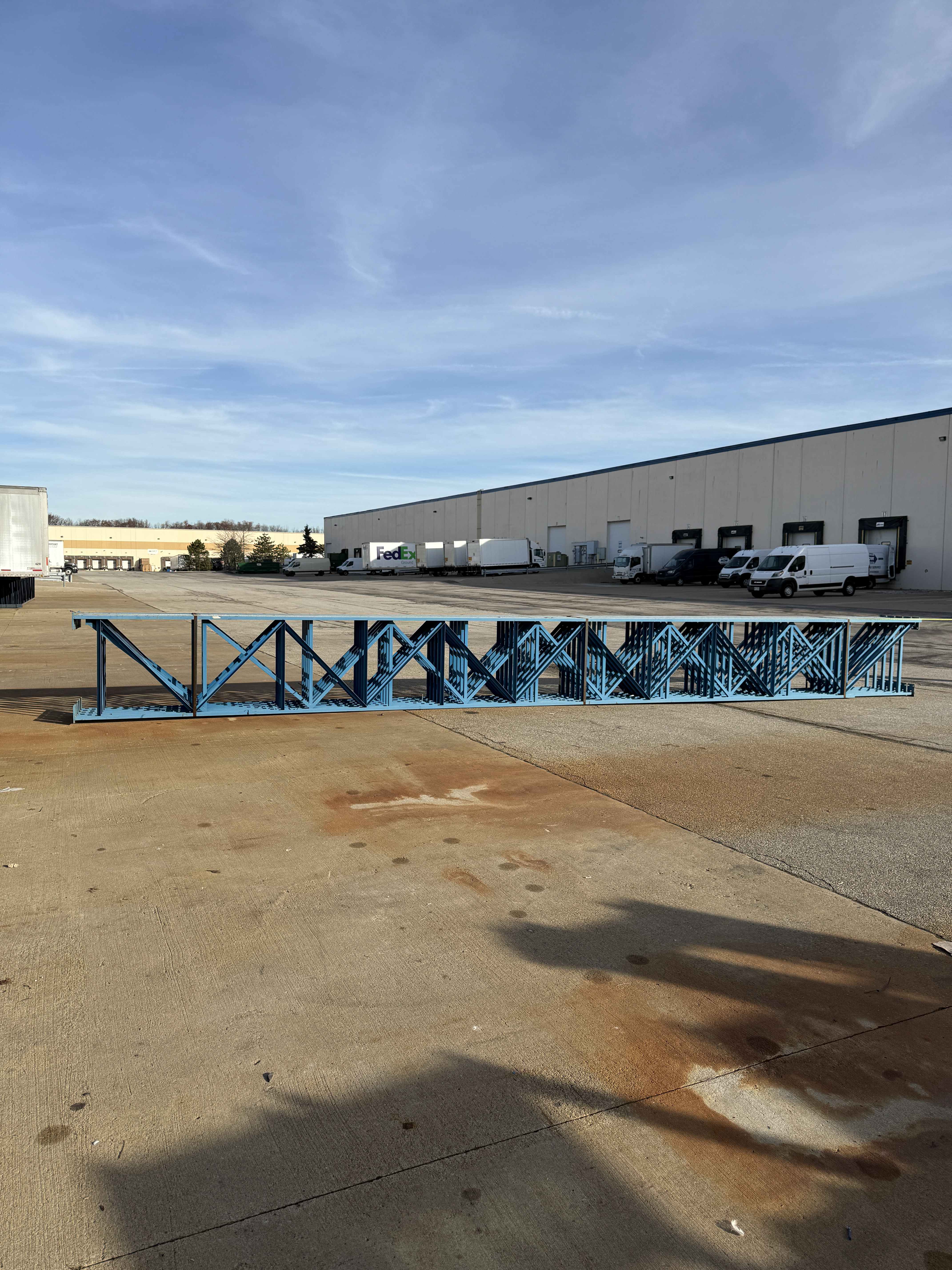 Upright Frame  35'6" x 42" structural 