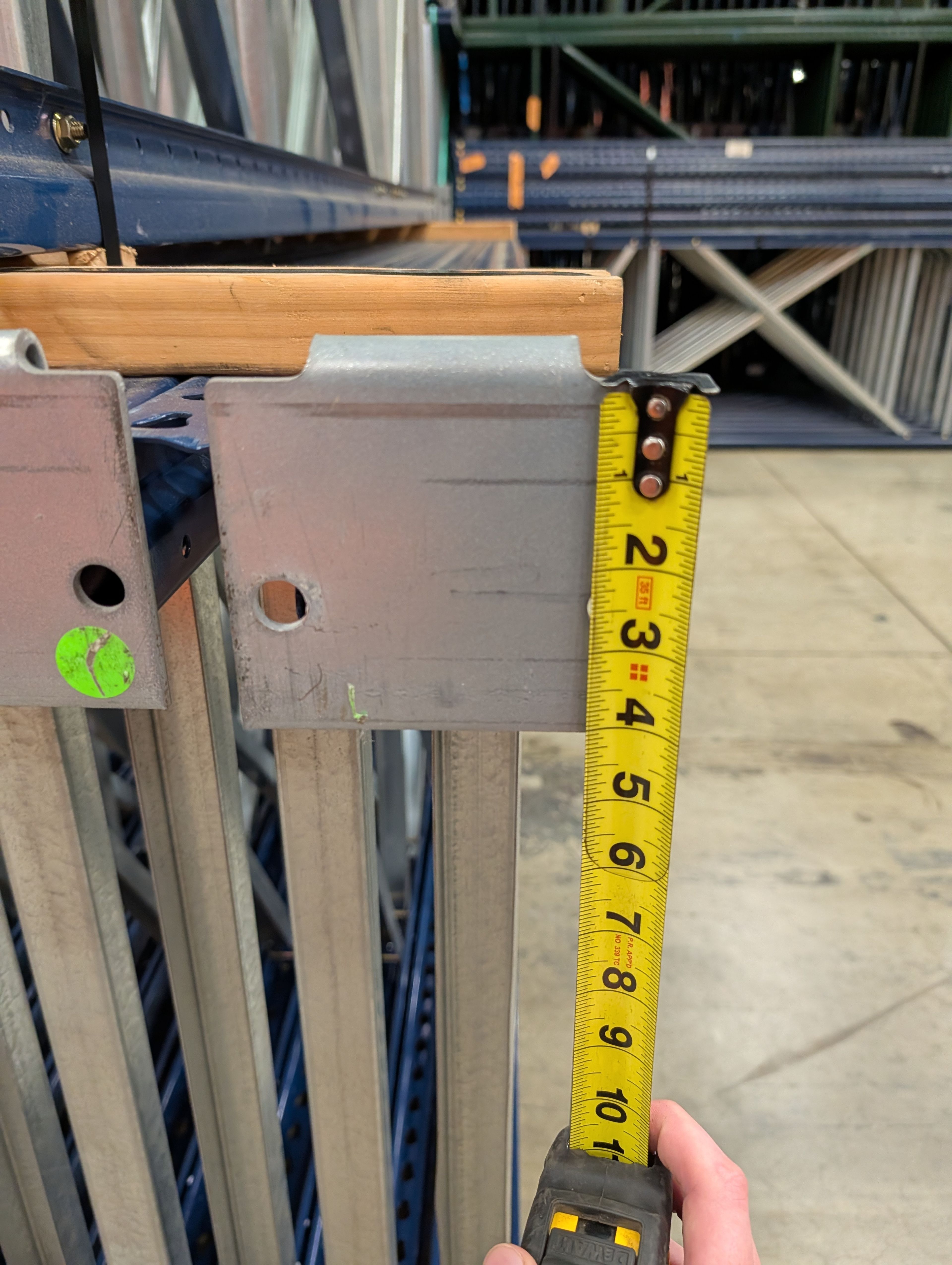 Upright Frame - 42" x 8' - Teardrop - Document 7
