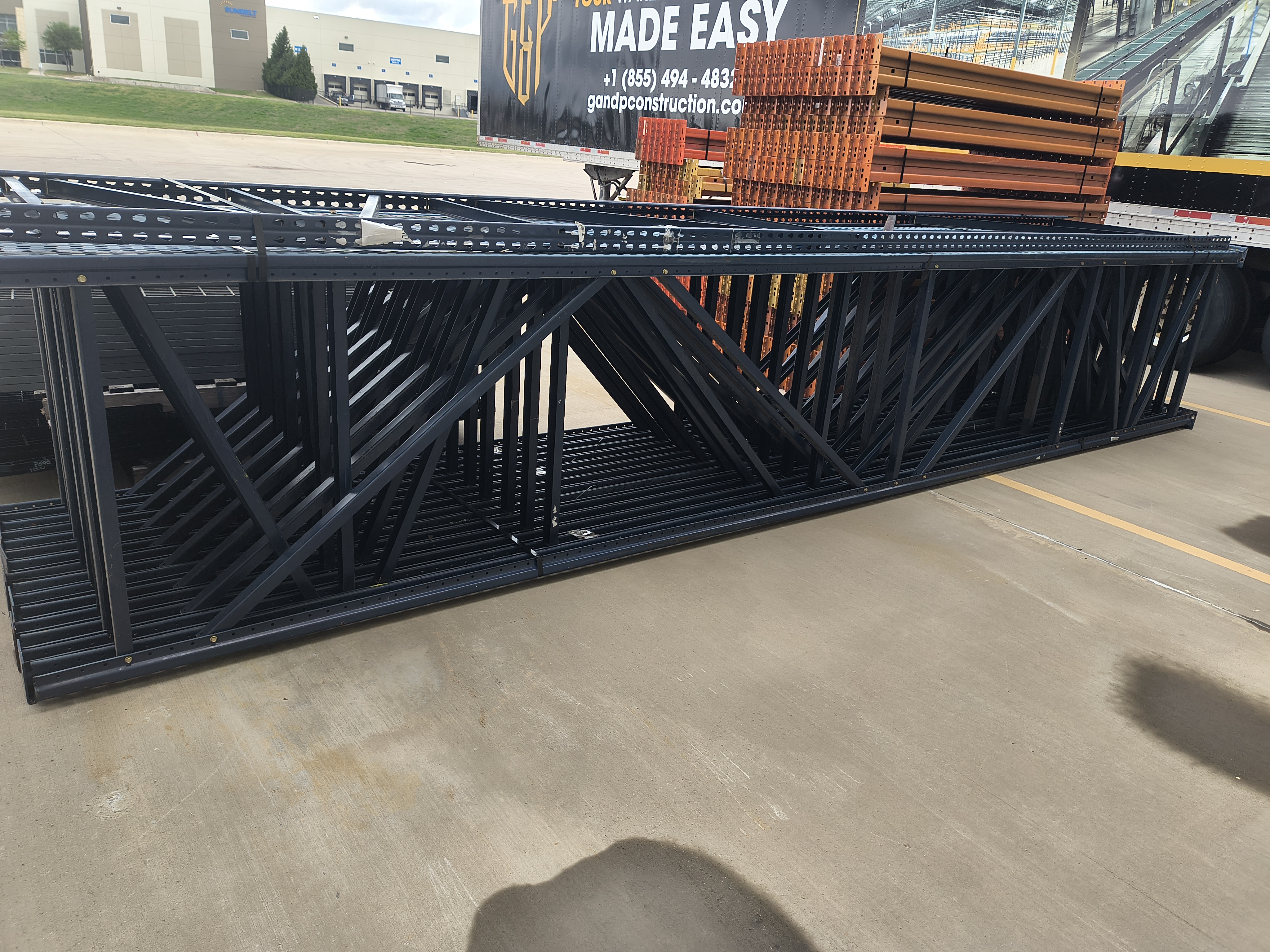 Upright Frame - 40" x 20' - Teardrop