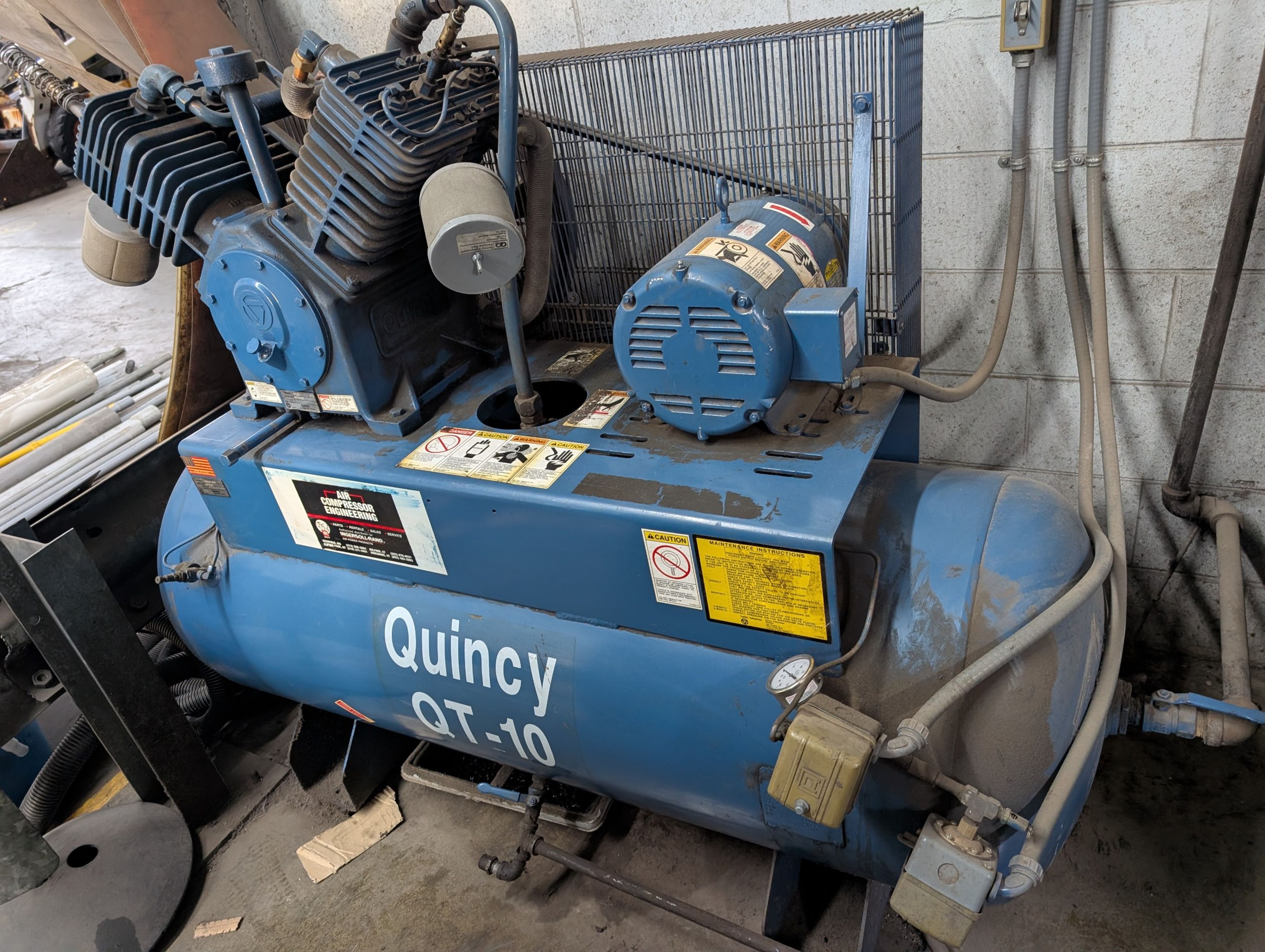 Quincy QT-10 10 HP 120 Gallon Air Compressor - Document 3