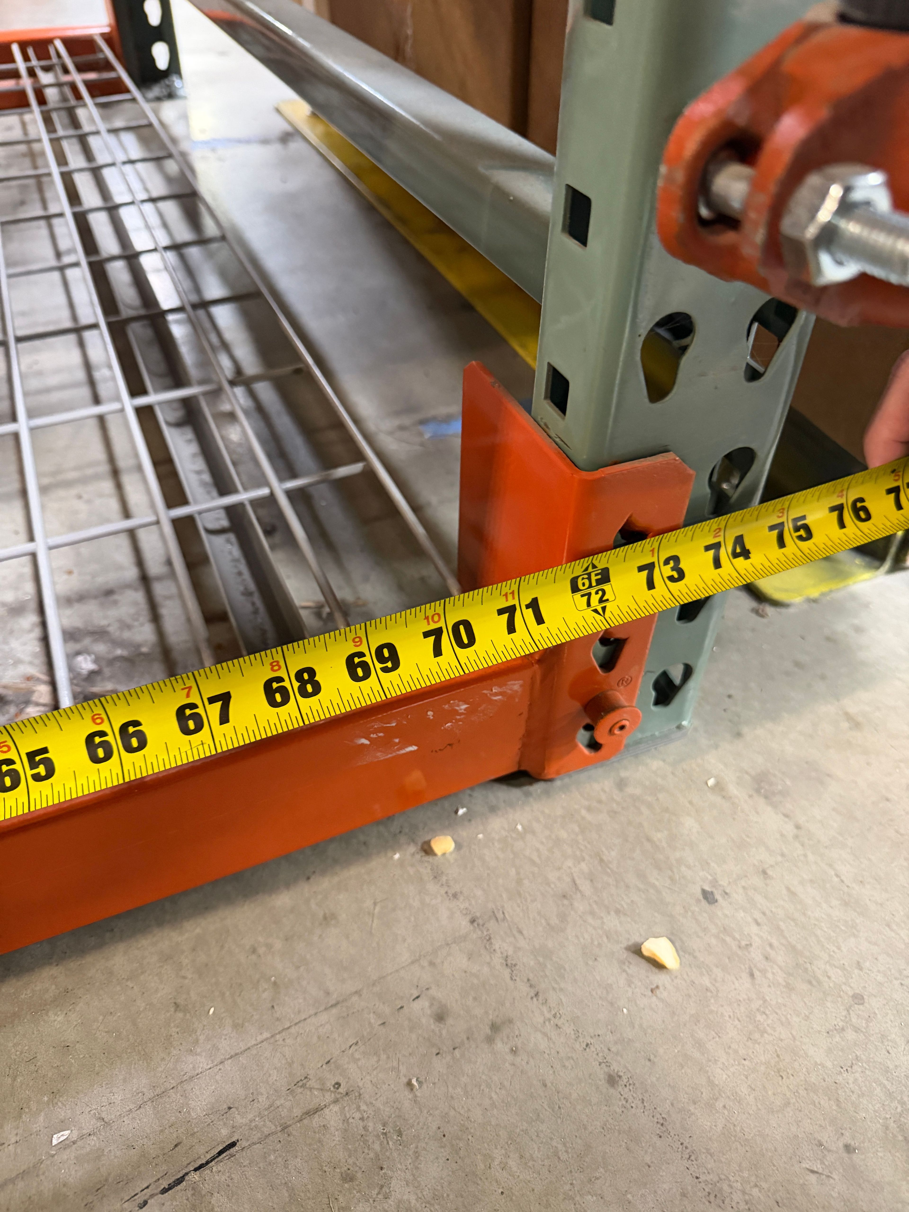 Beam - 72" x 2.75" - Teardrop (Bottom Beam) - Document 2