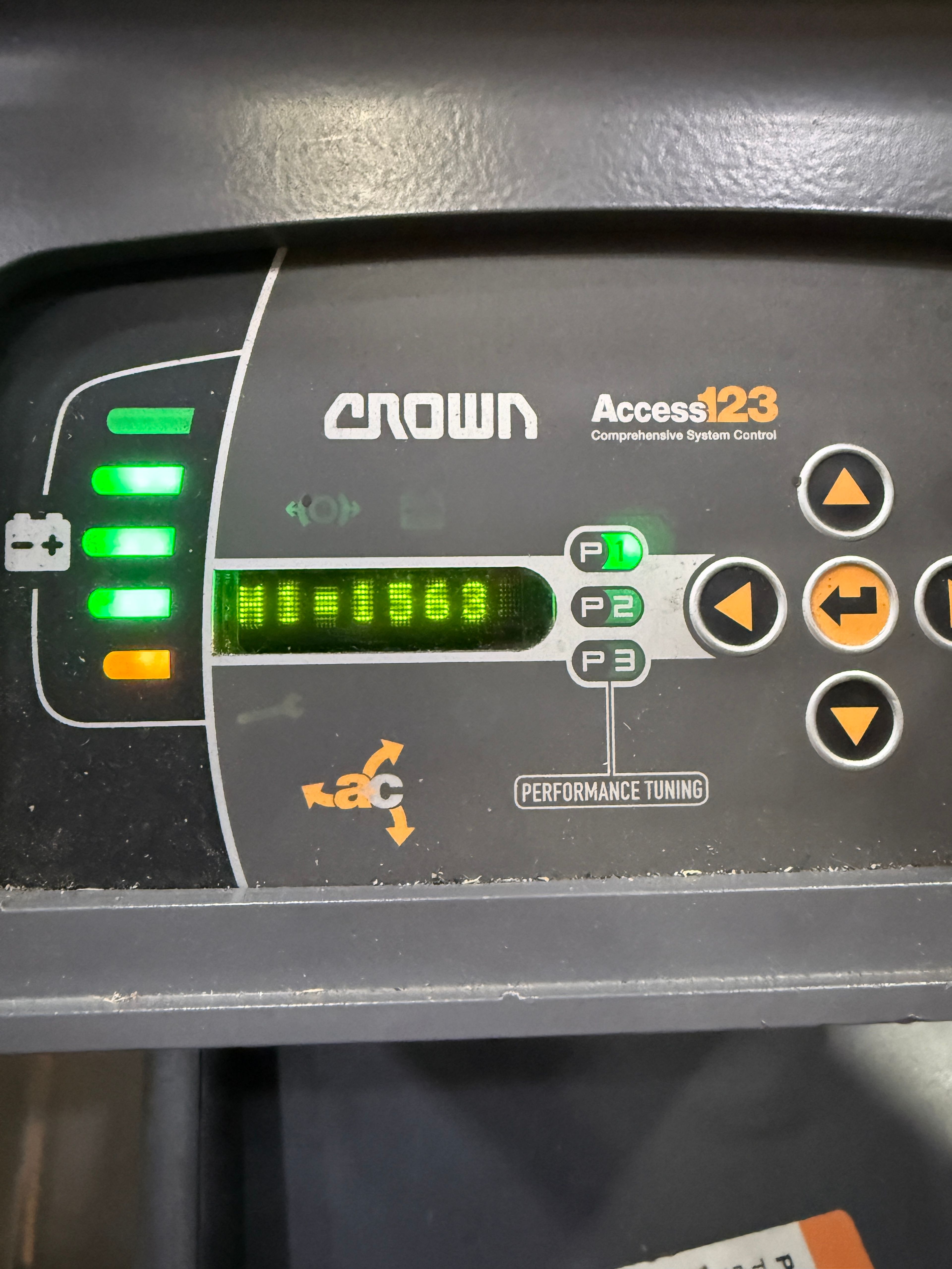 Crown Single Walkie Rider - Model PR4500-60 - Document 8
