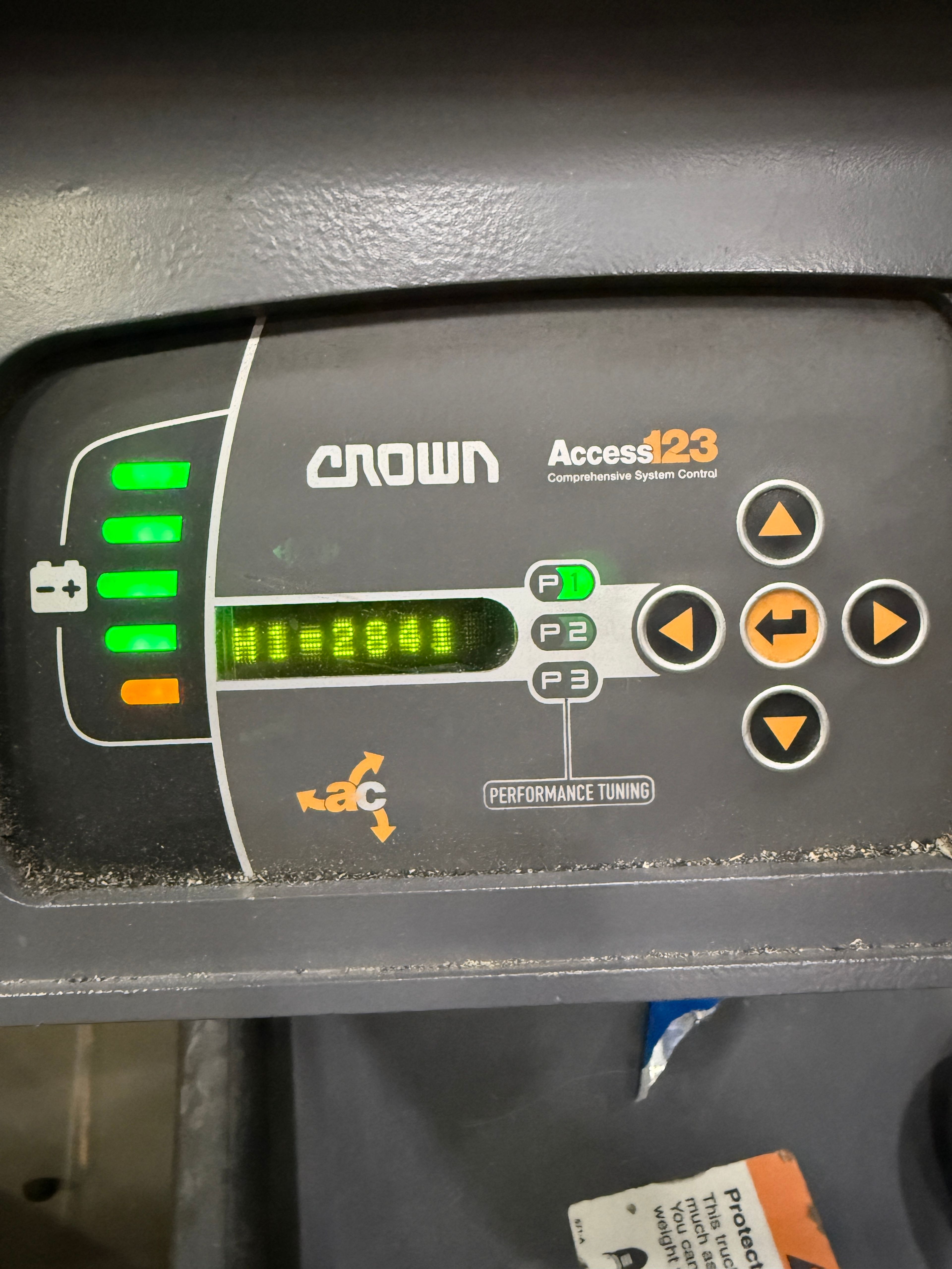 Crown Single Walkie Rider - Model PR4500-60 - Document 8