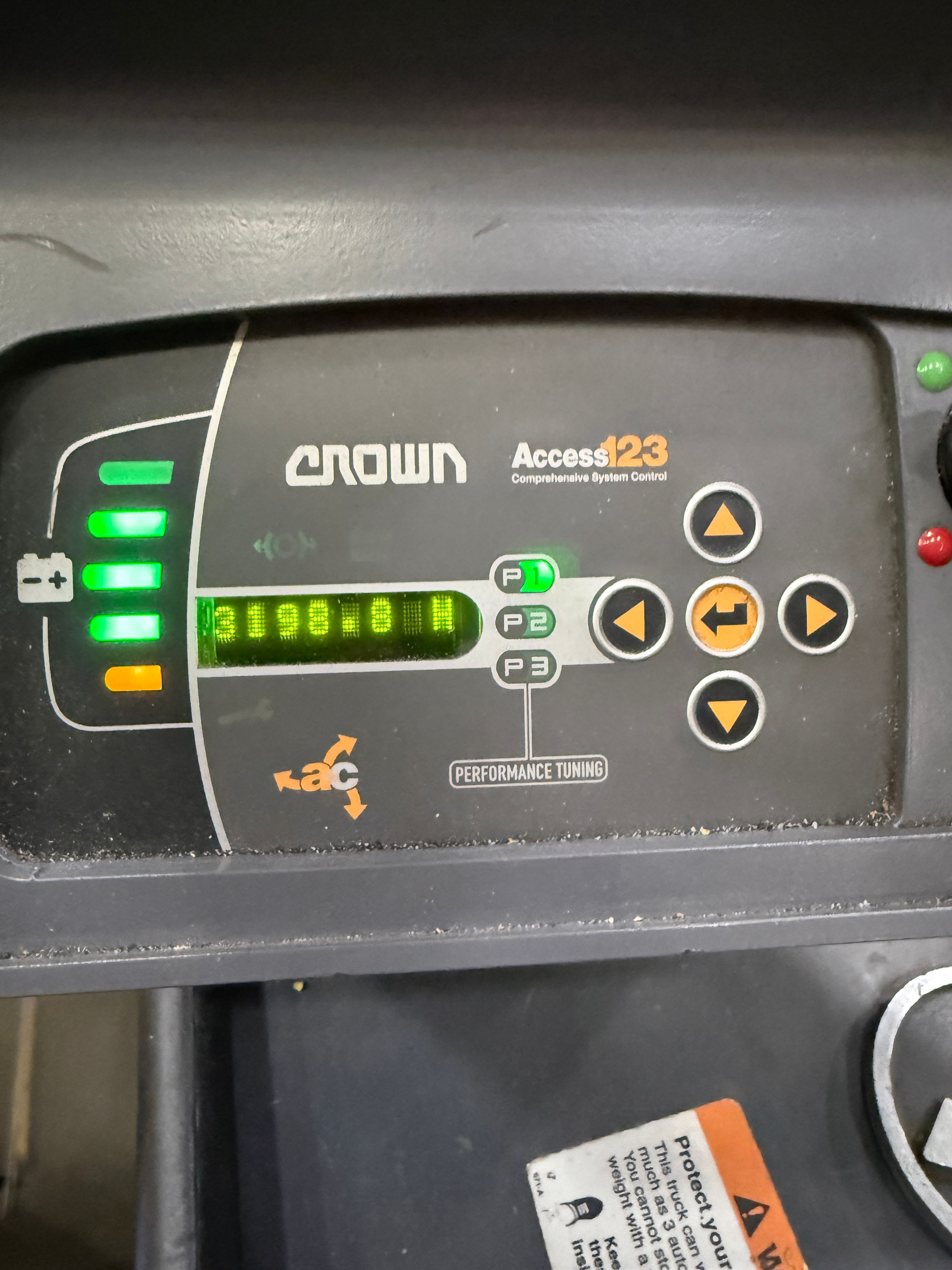 Crown Single Walkie Rider - Model PR4500-80 - Document 8