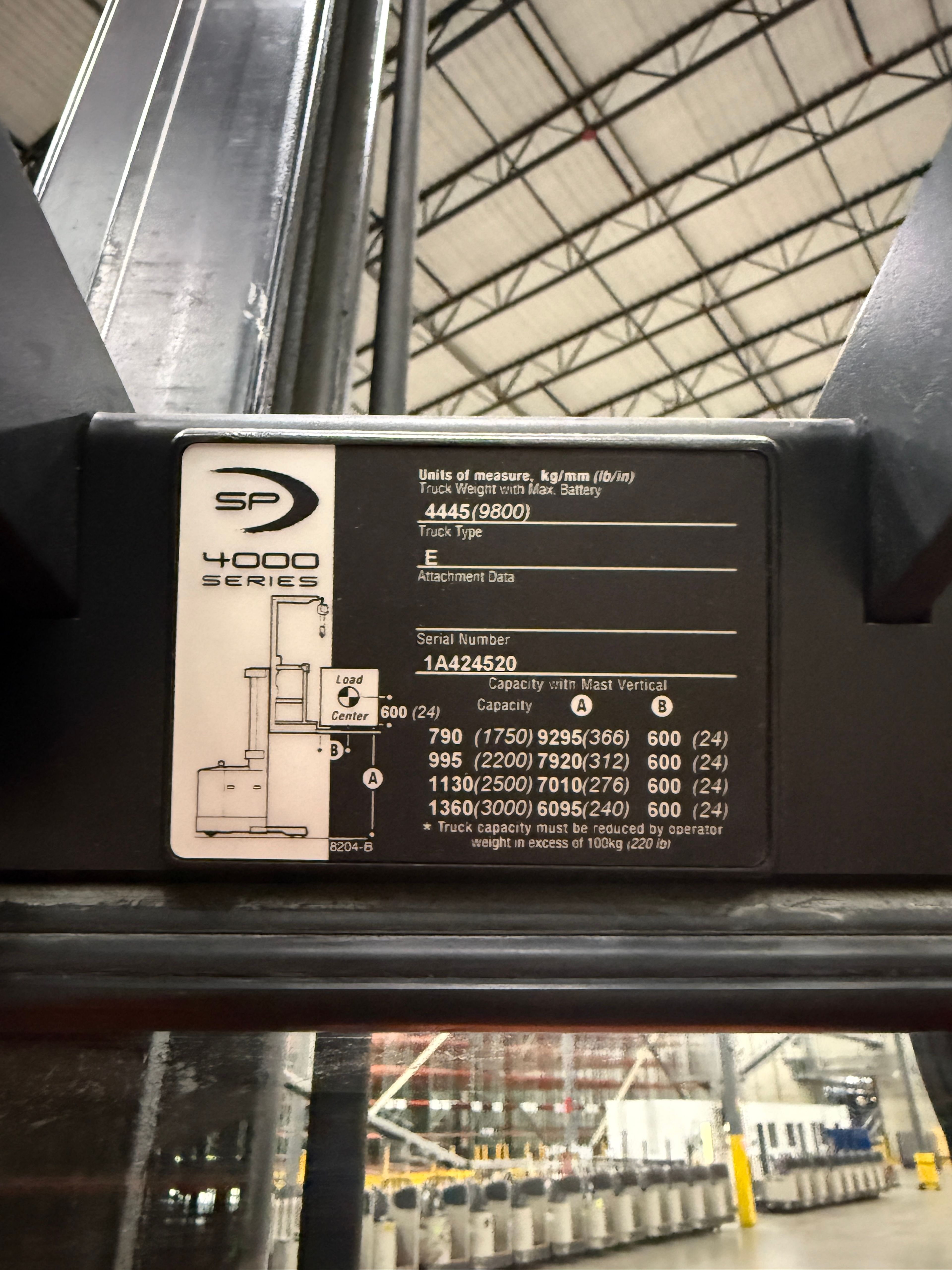 Crown Order Picker - SP-4000 - Document 8
