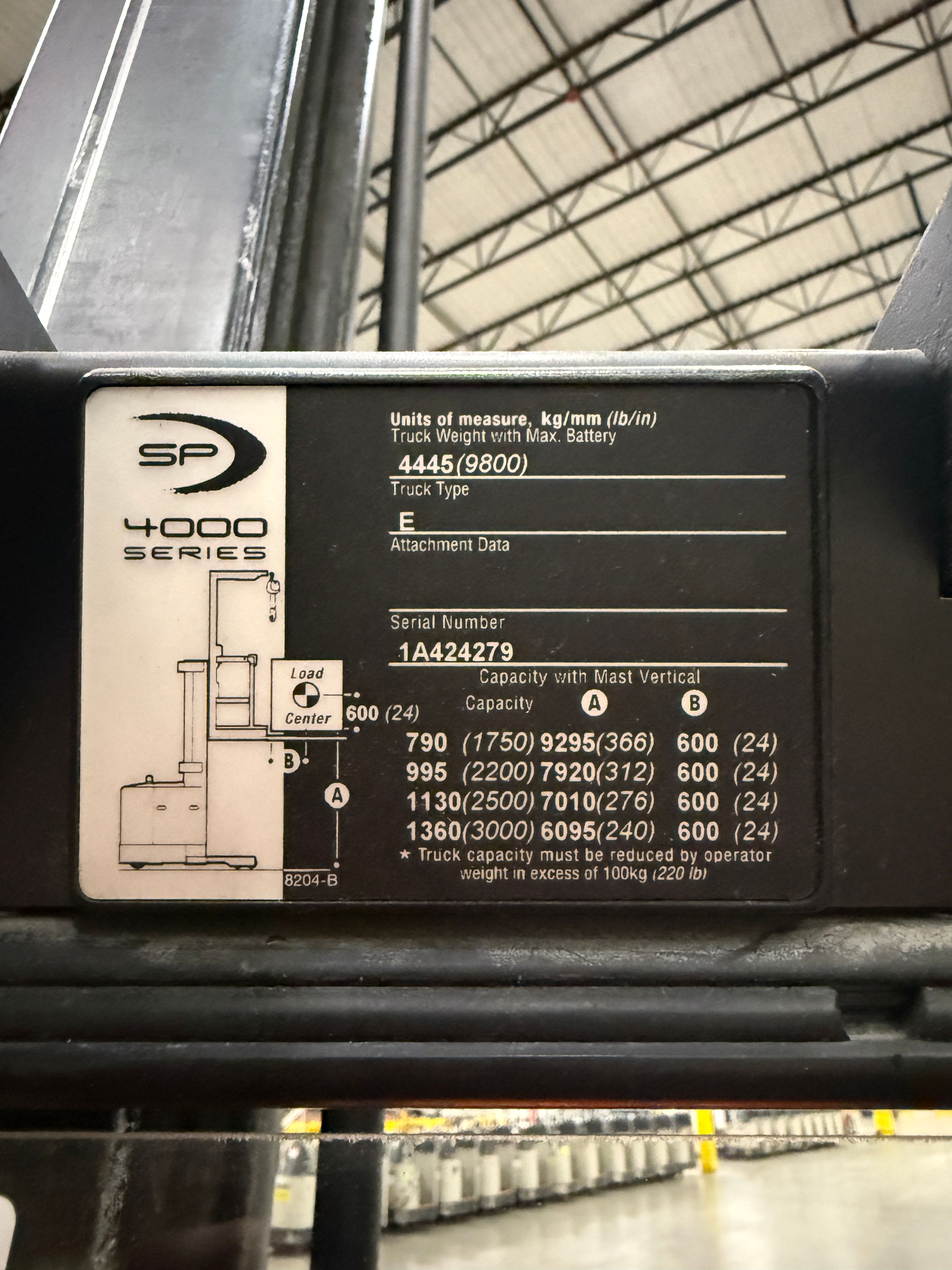 Crown Order Picker - SP-4000 - Document 8
