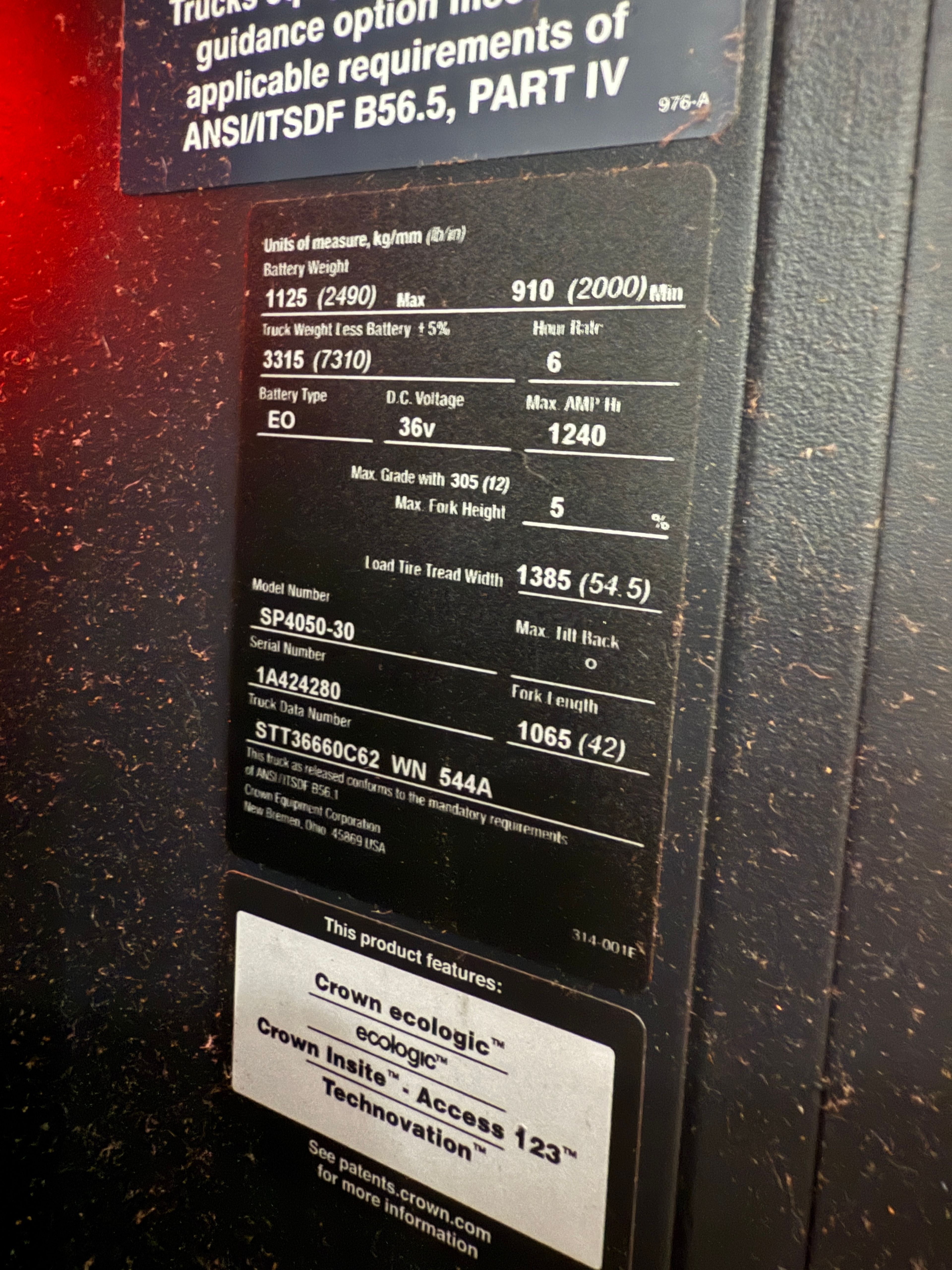 Crown Order Picker - SP-4000 - Document 7