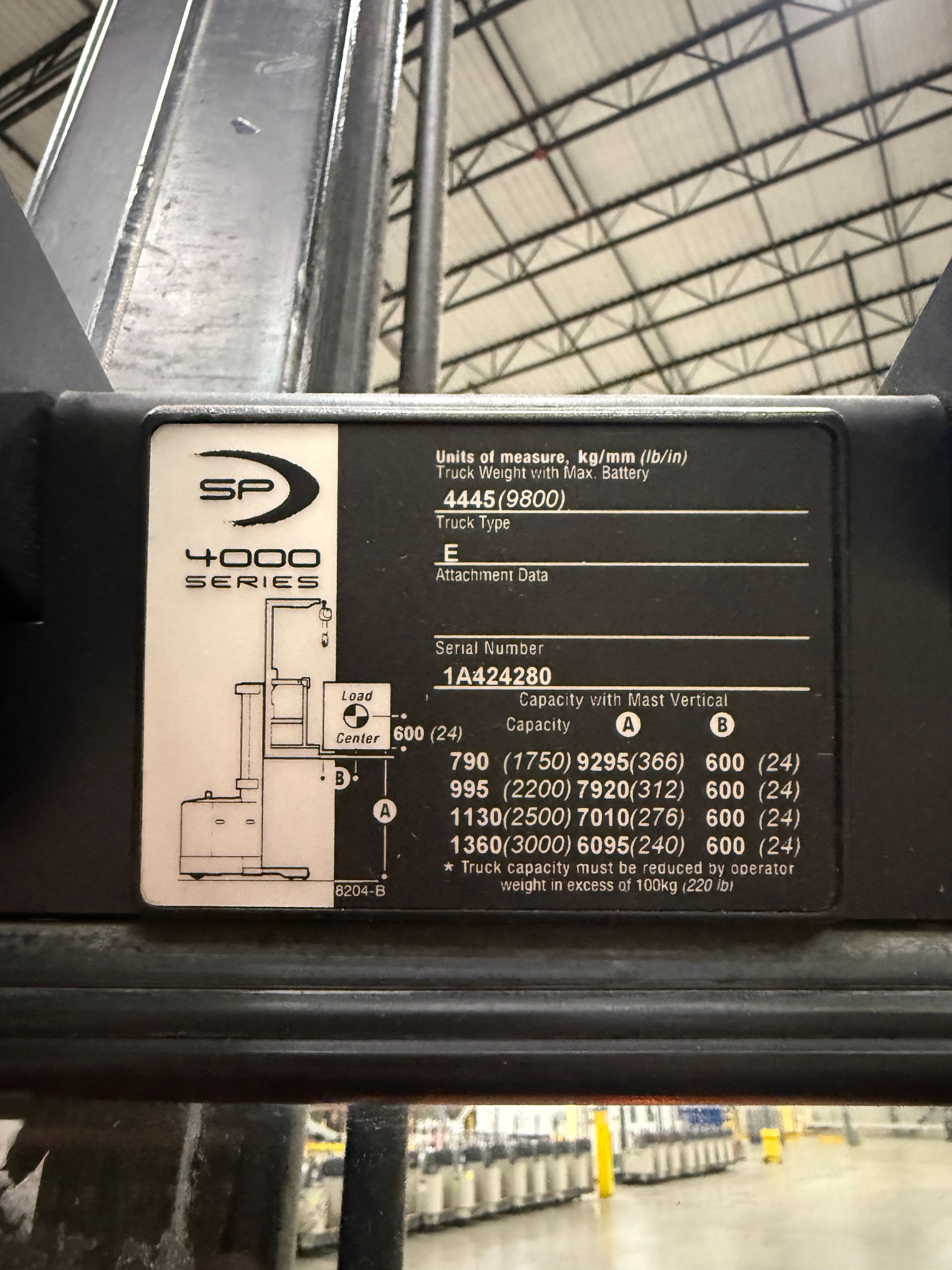 Crown Order Picker - SP-4000 - Document 8