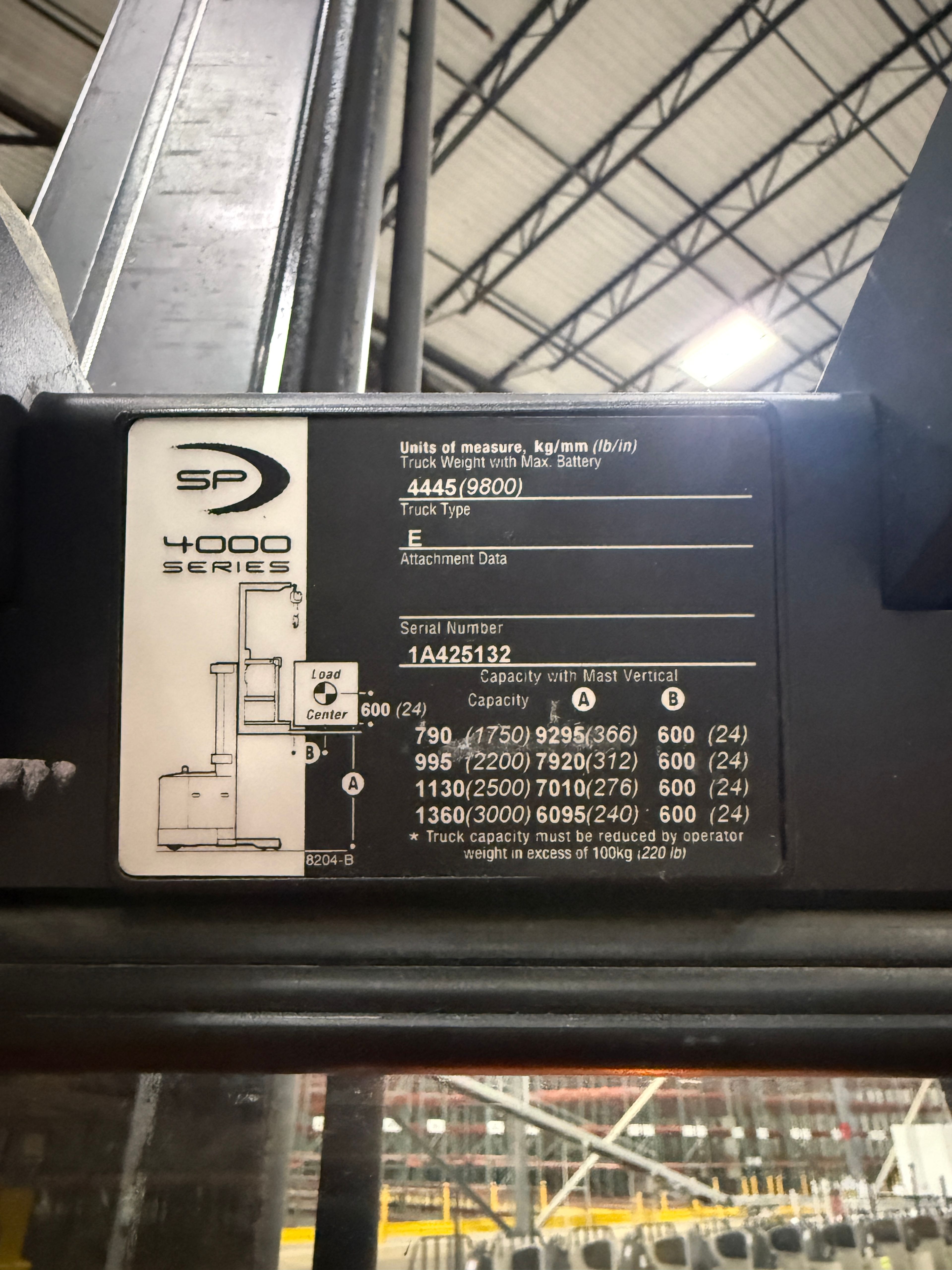 Crown Order Picker - SP-4000 - Document 8
