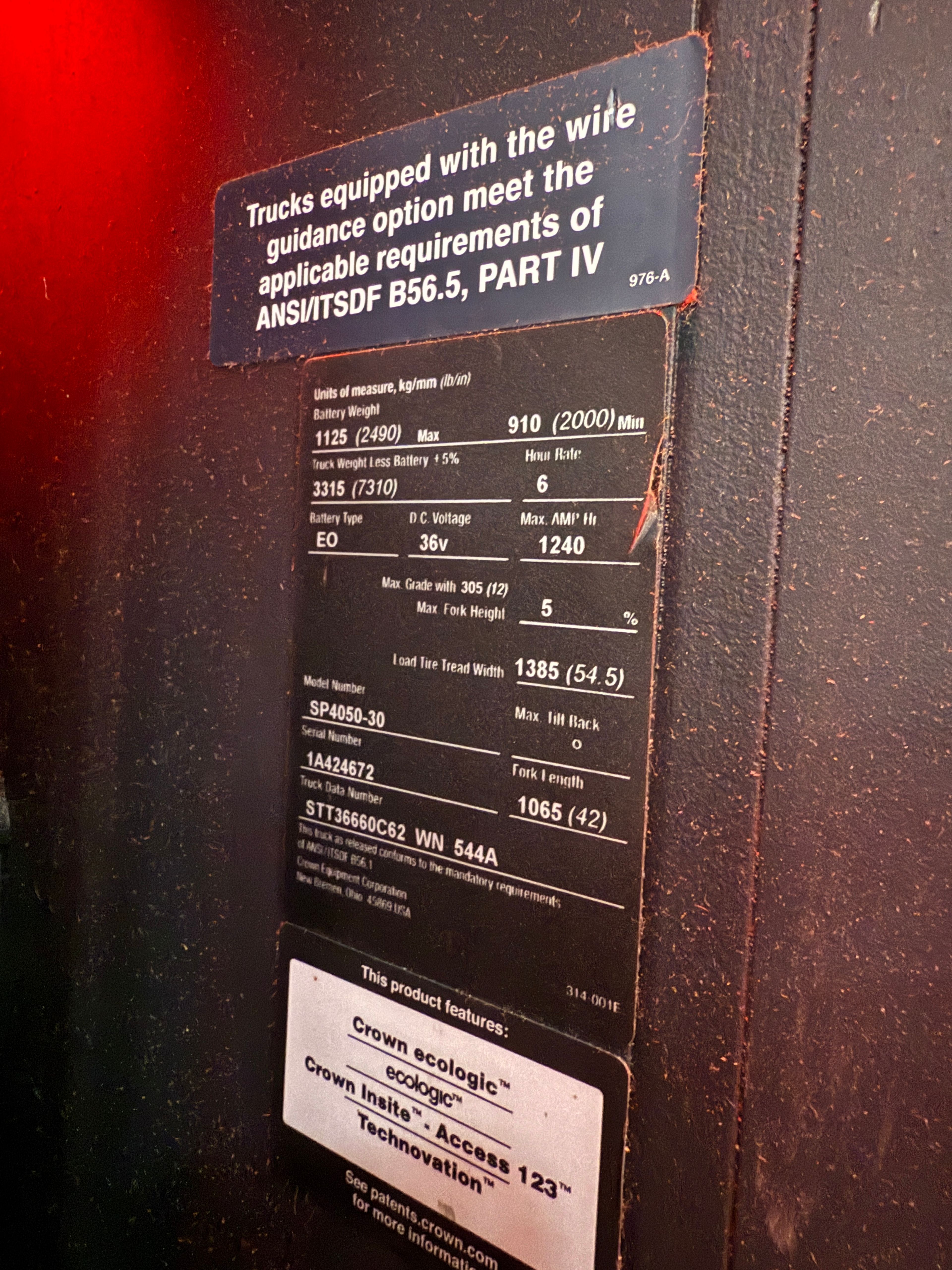 Crown Order Picker - SP-4000 - Document 7