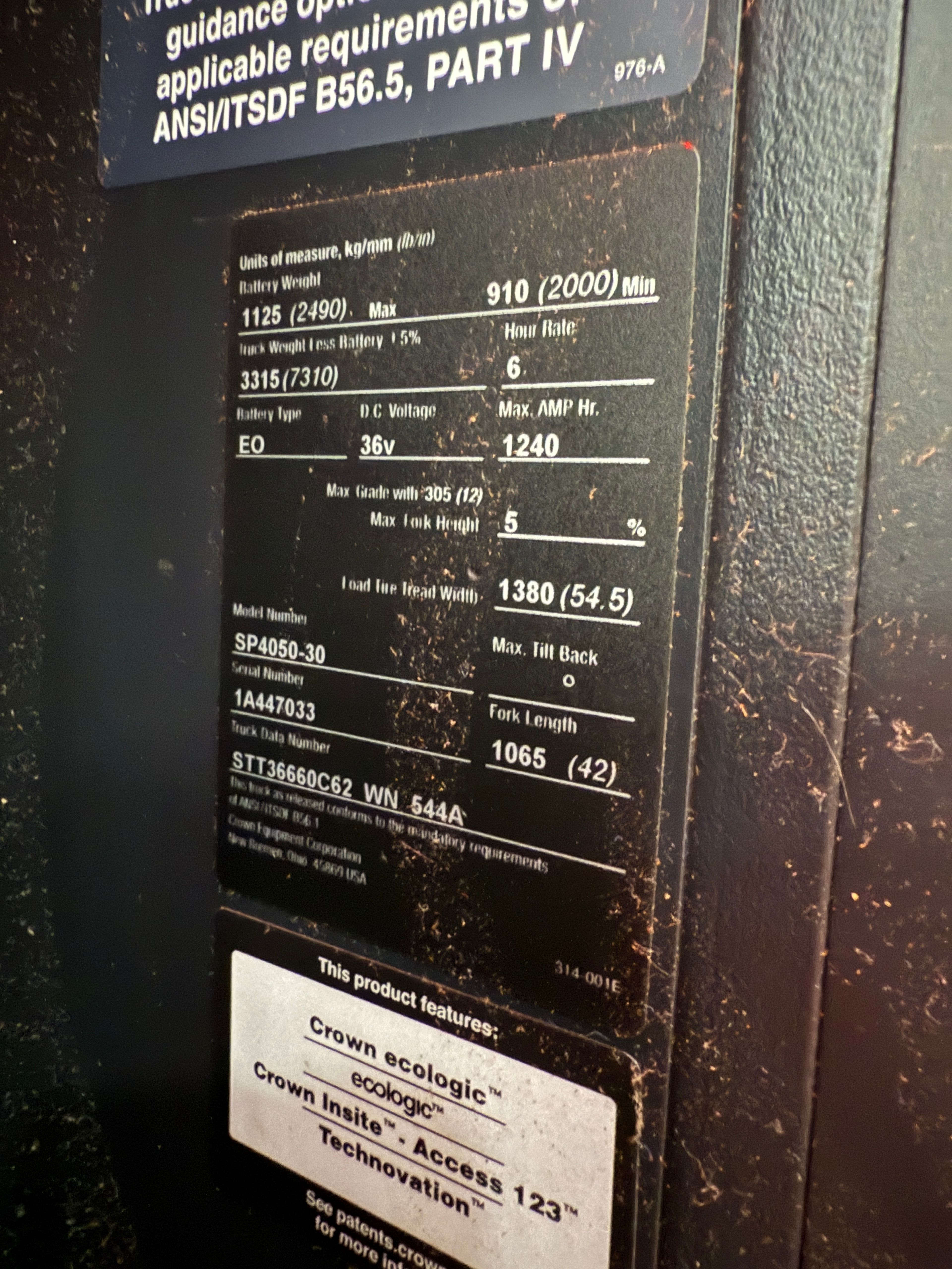 Crown Order Picker - SP-4000 - Document 7
